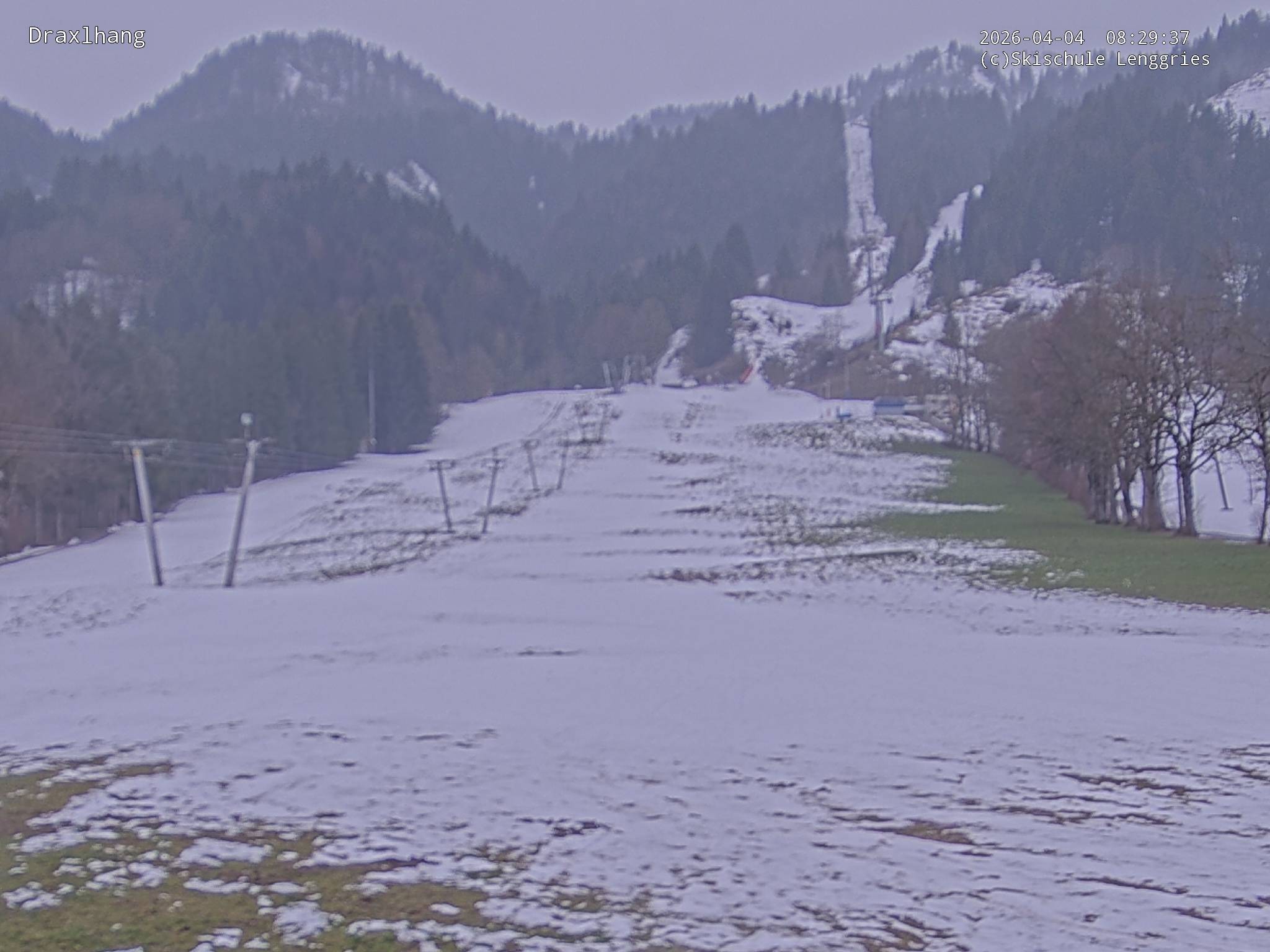 Archiv Foto Webcam Blick auf den Draxlhang