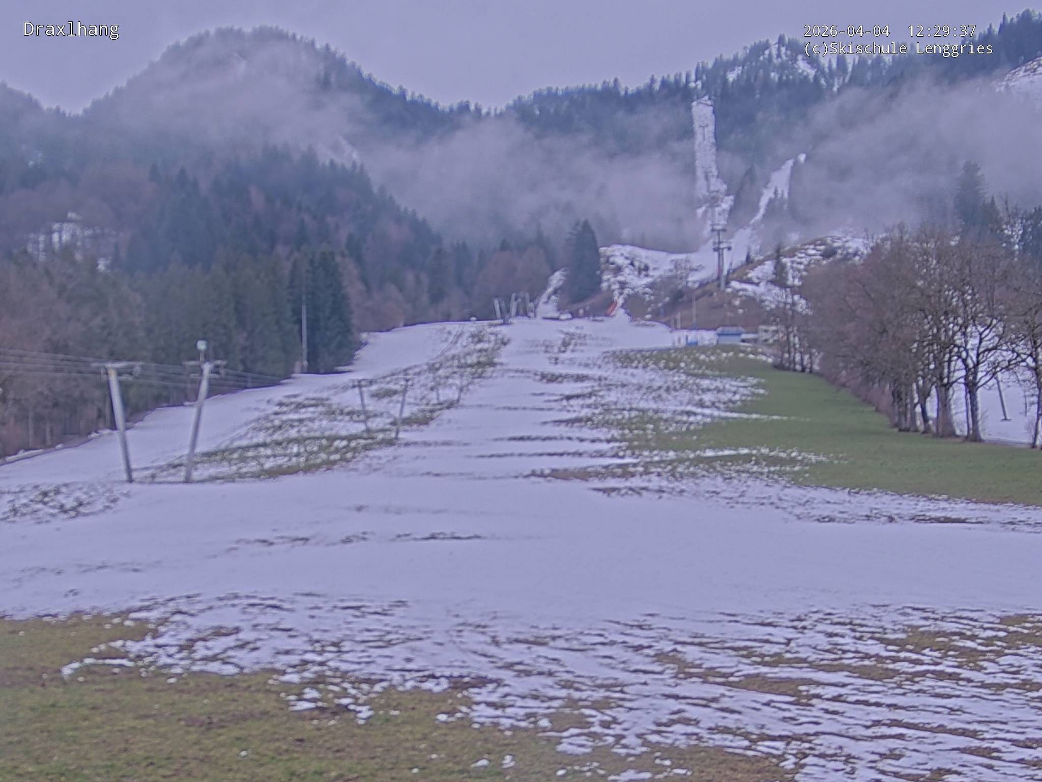 Archived image Webcam View on Draxlhang ski run