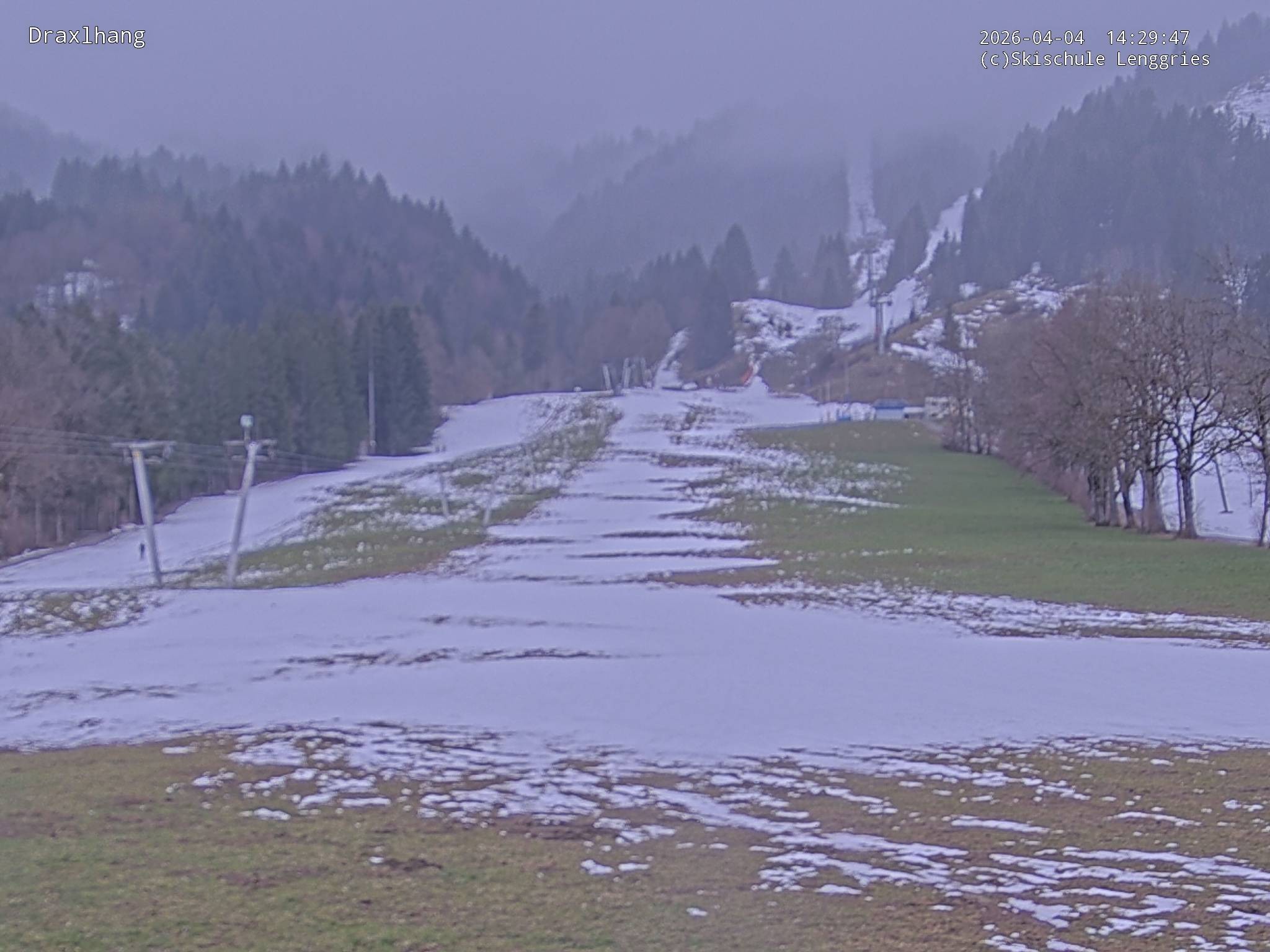 Archived image Webcam View on Draxlhang ski run