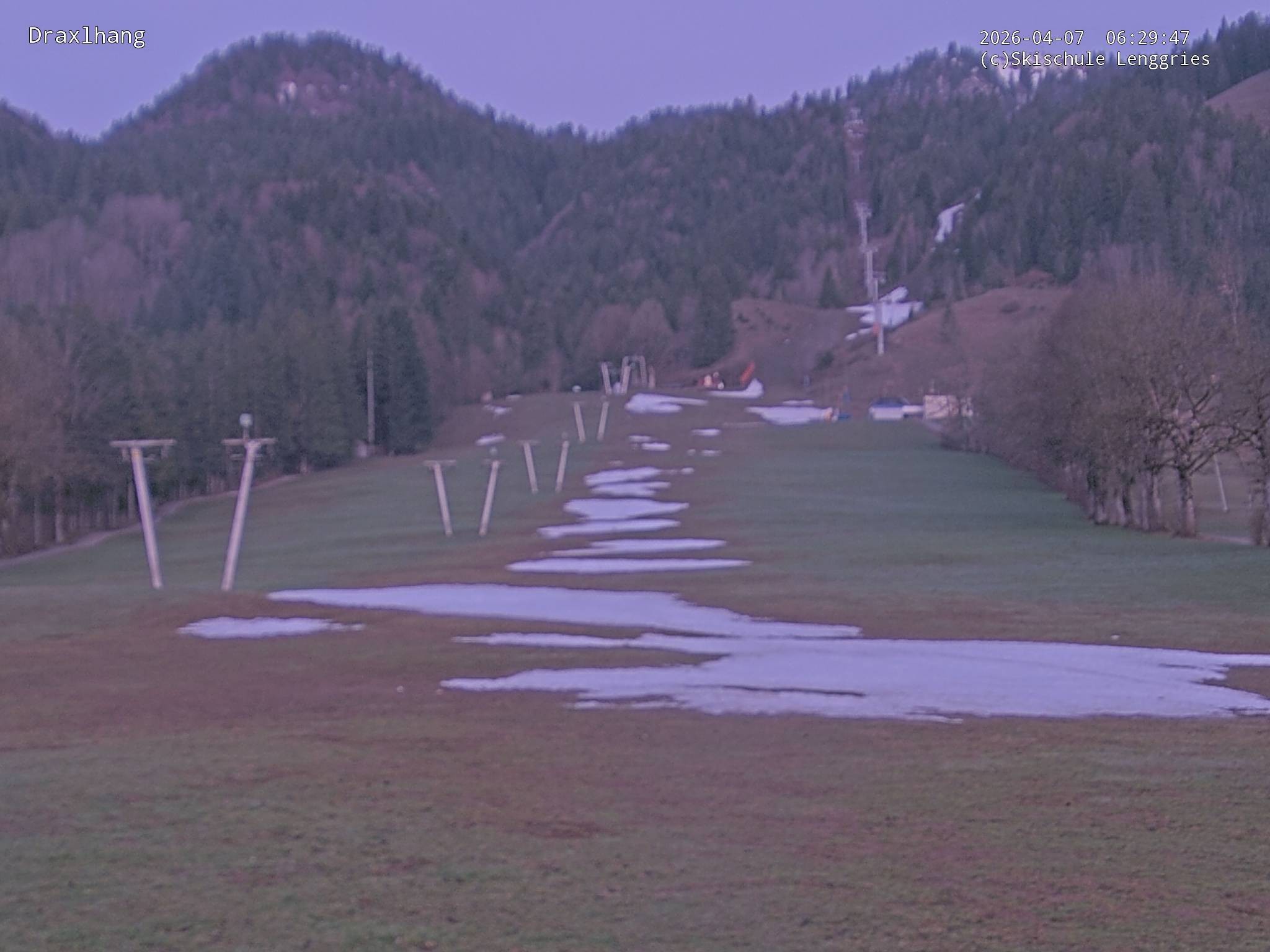 Archiv Foto Webcam Blick auf den Draxlhang