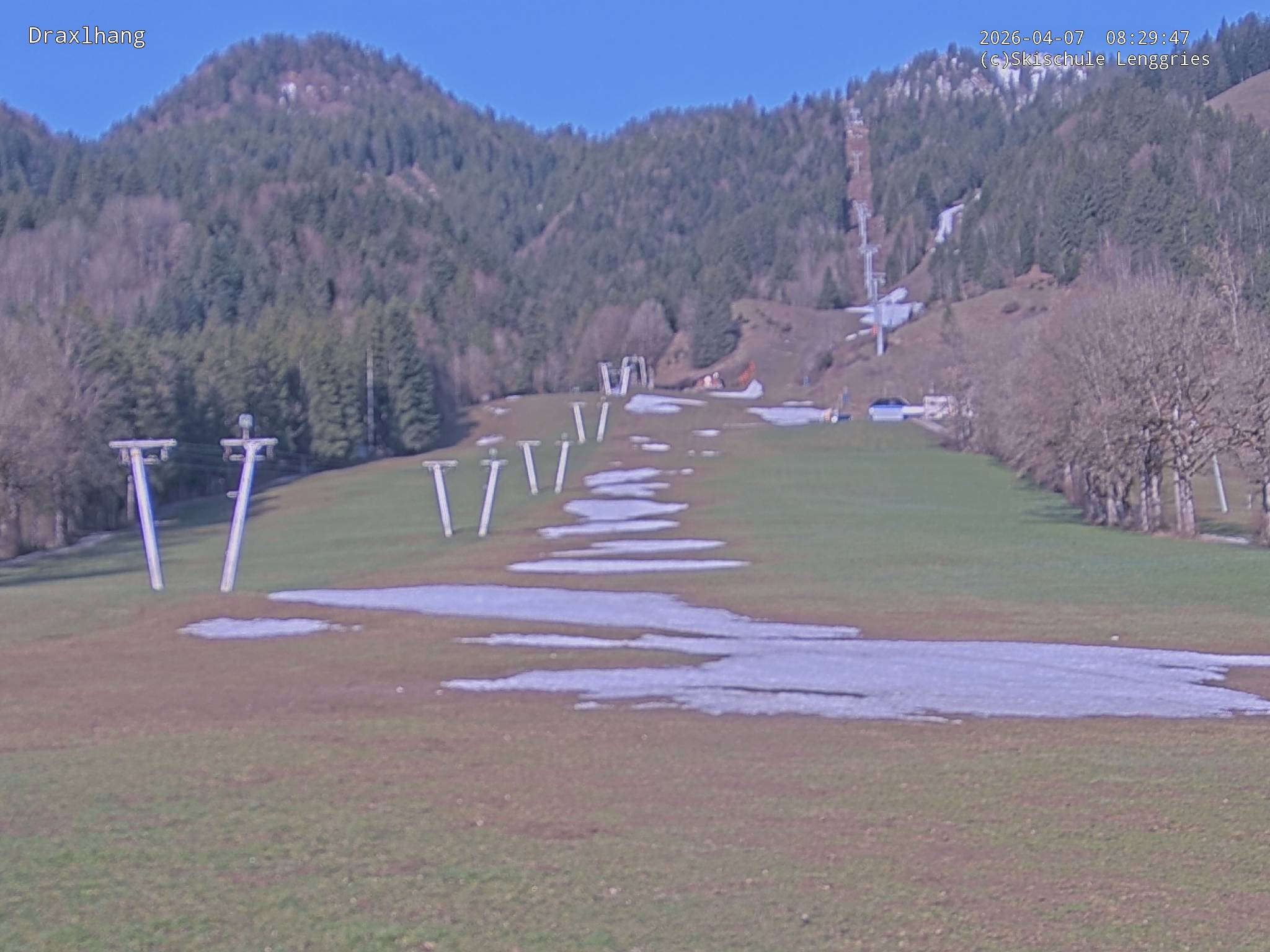 Archiv Foto Webcam Blick auf den Draxlhang