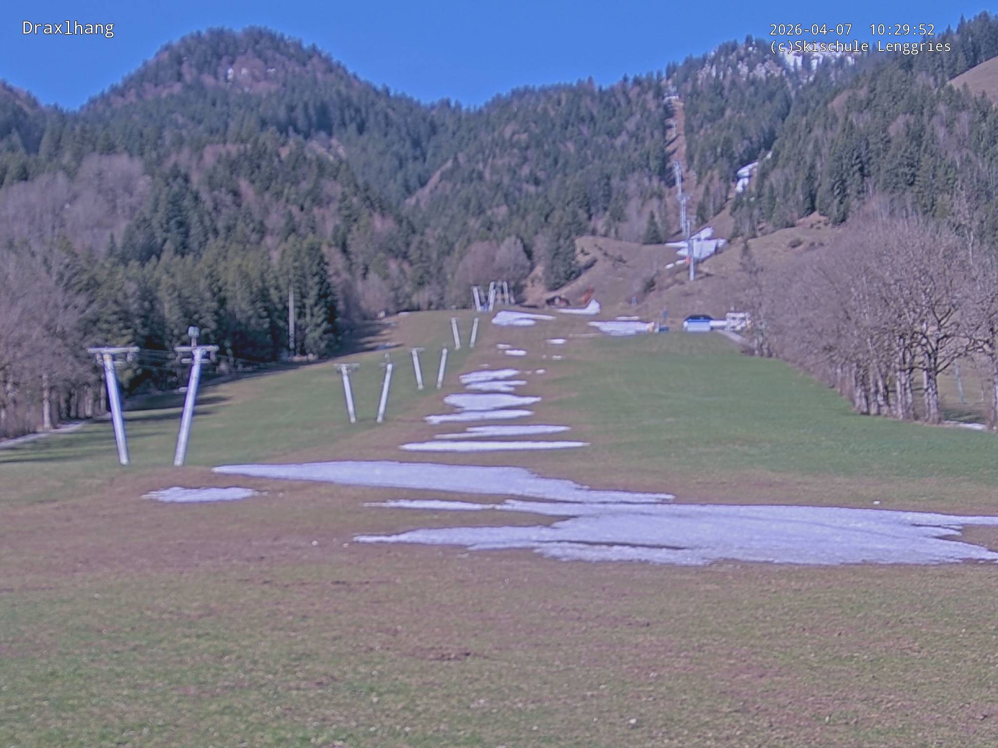 Archiv Foto Webcam Blick auf den Draxlhang