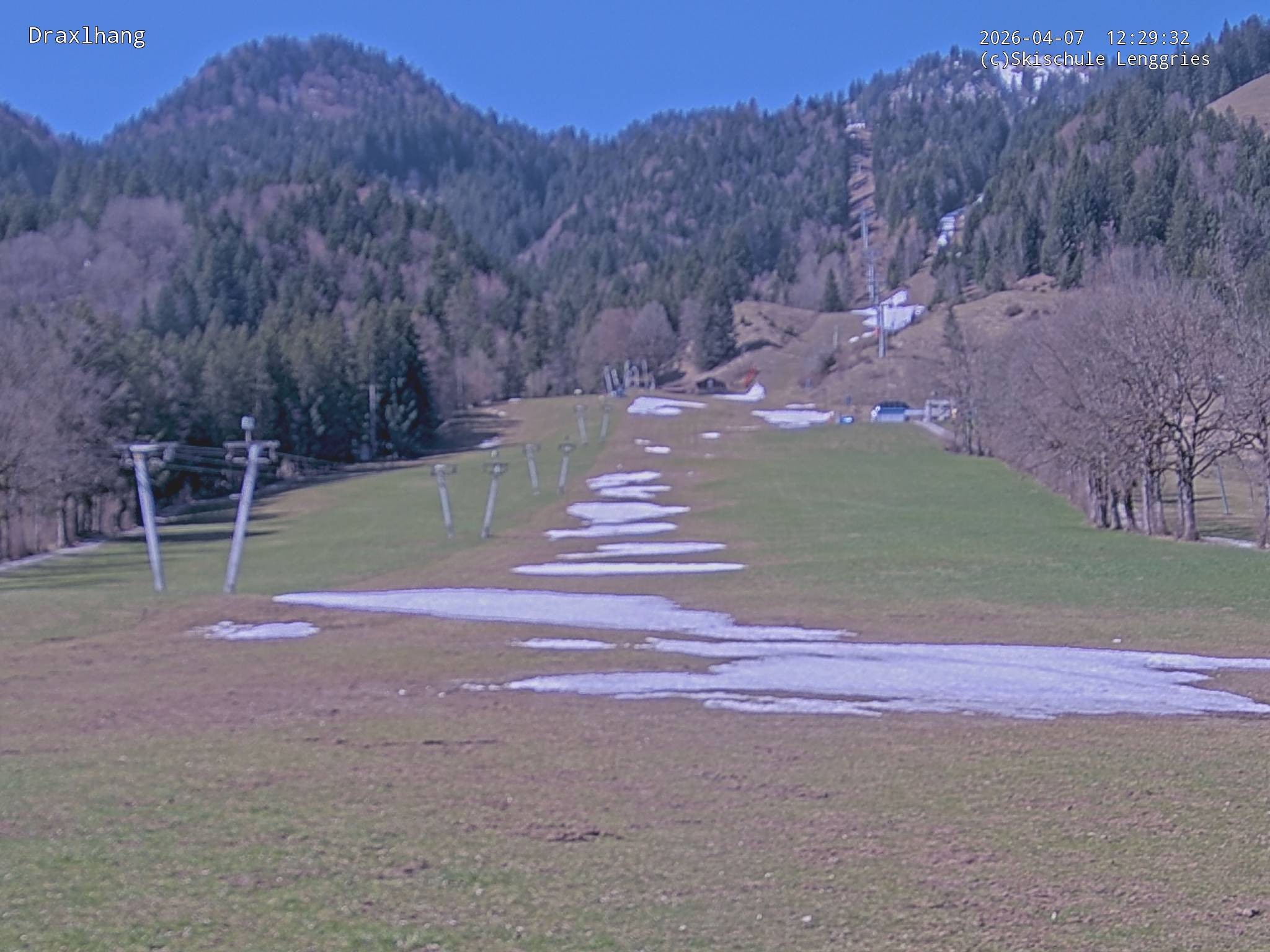 Archiv Foto Webcam Blick auf den Draxlhang