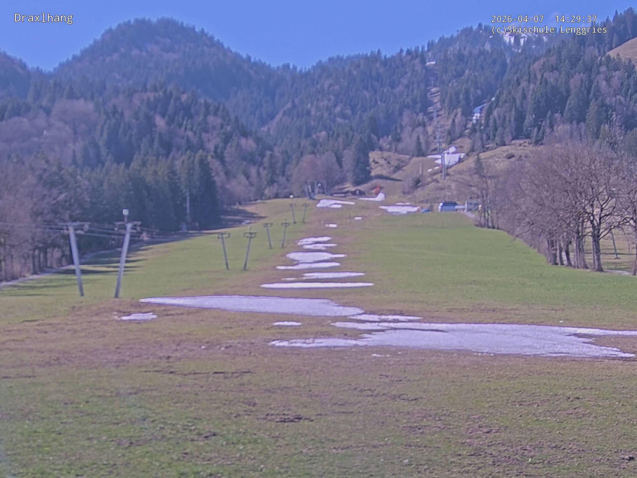 Archiv Foto Webcam Blick auf den Draxlhang