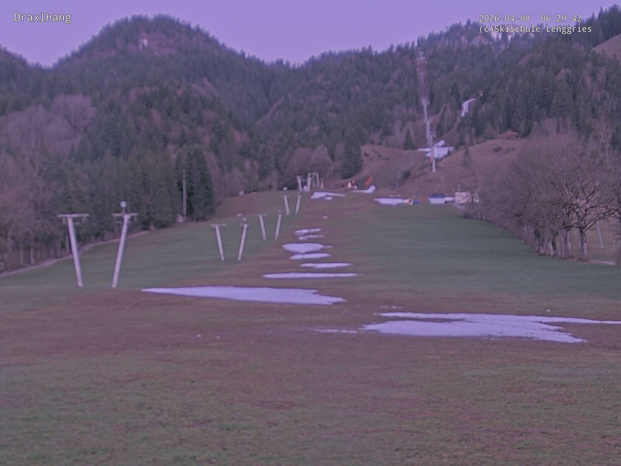 Archived image Webcam View on Draxlhang ski run