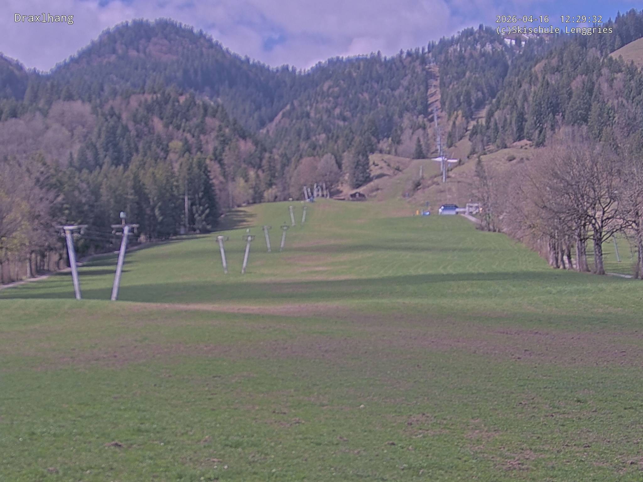 Archiv Foto Webcam Blick auf den Draxlhang