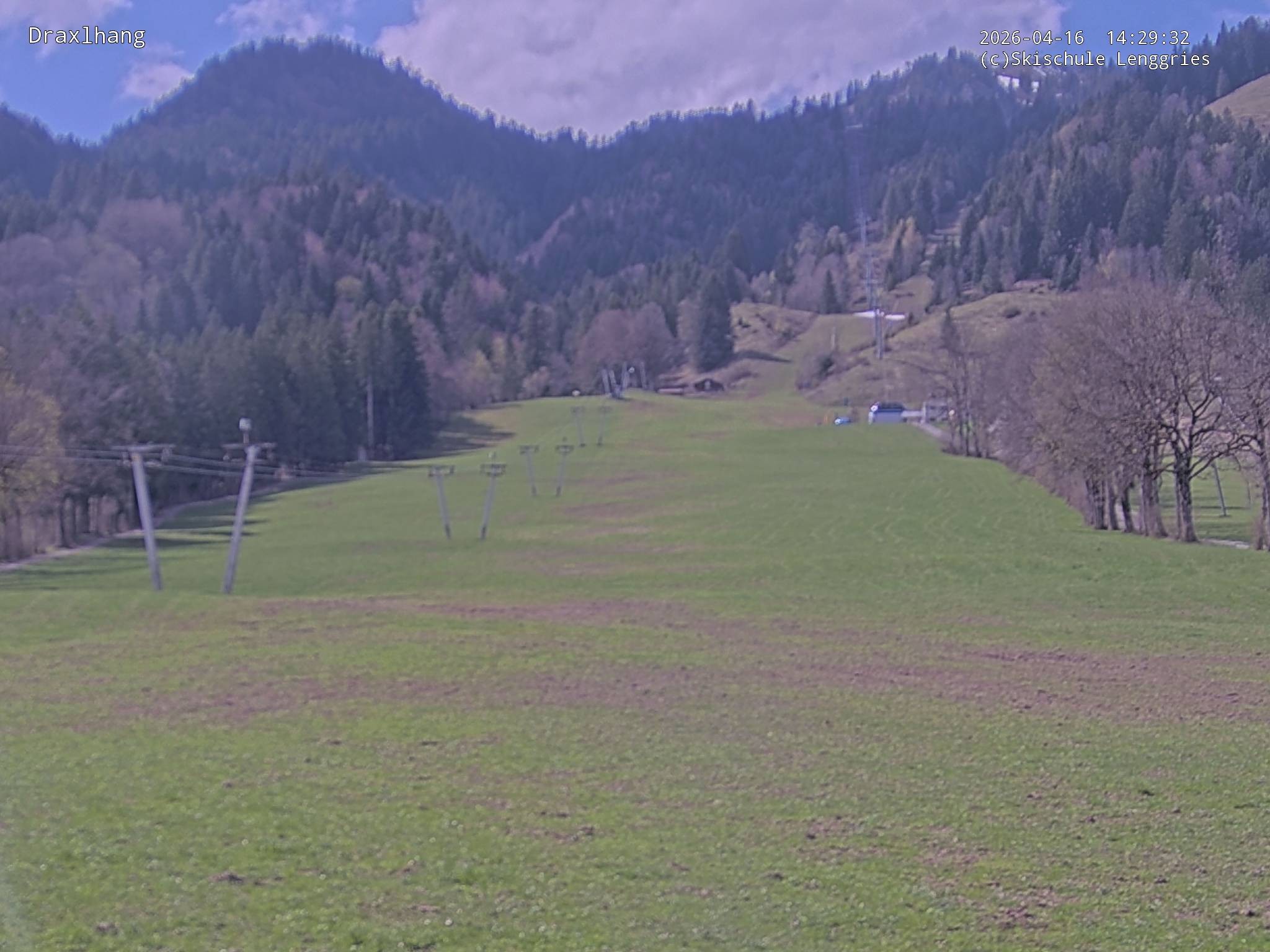 Archiv Foto Webcam Blick auf den Draxlhang