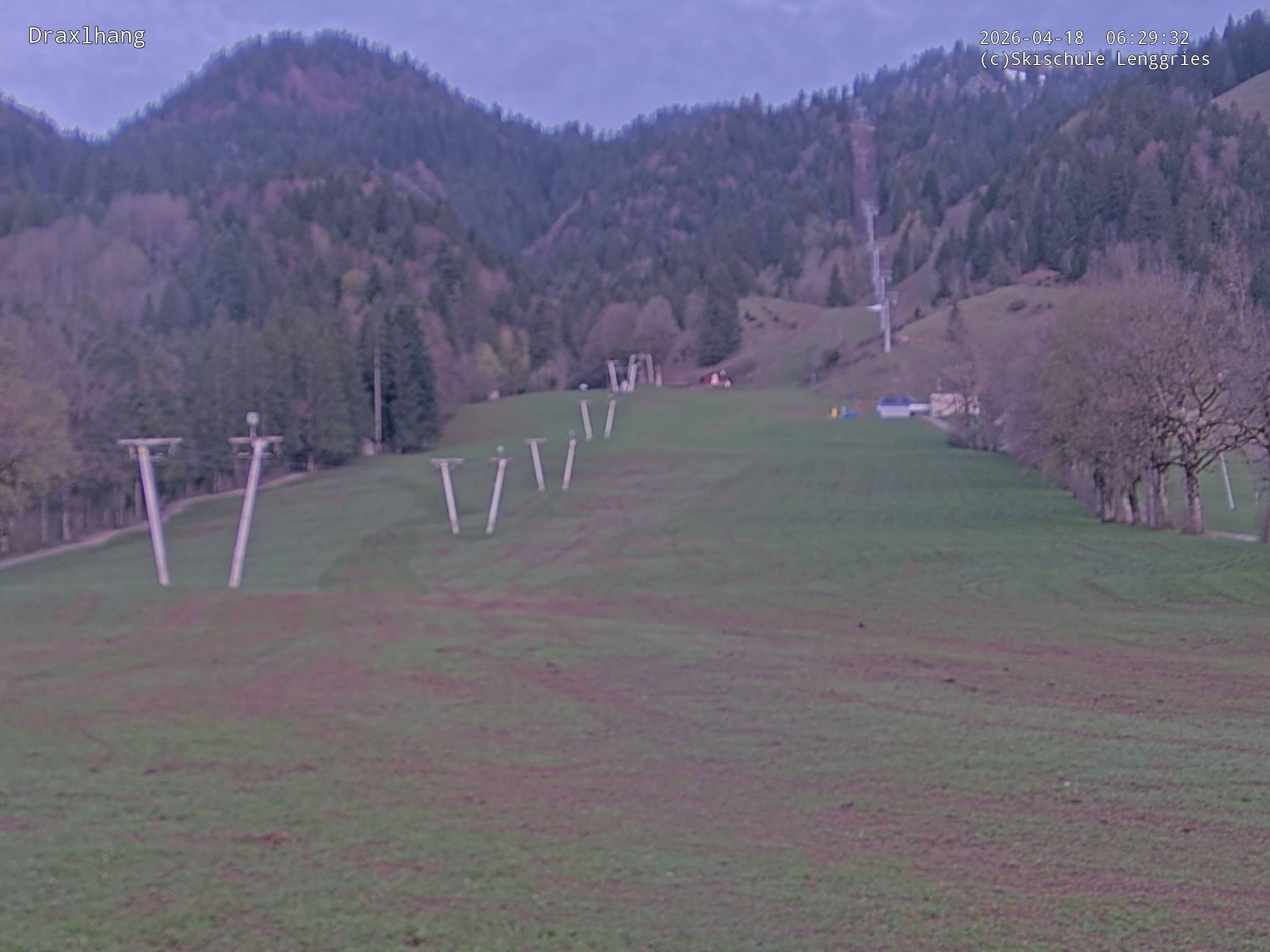 Archiv Foto Webcam Blick auf den Draxlhang