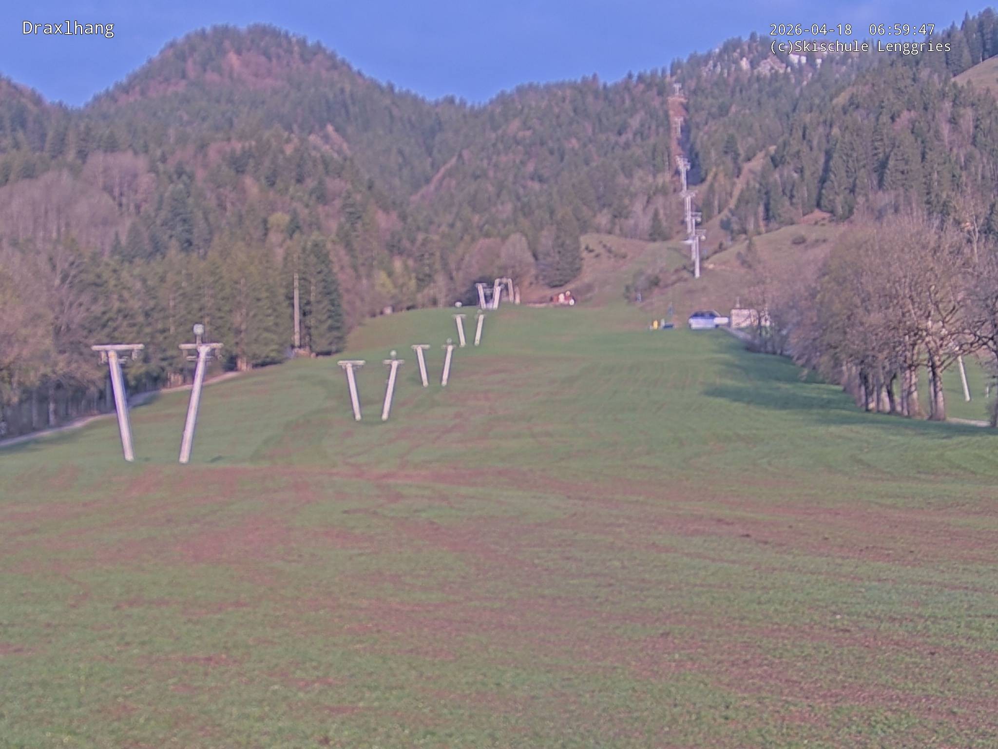 Archiv Foto Webcam Blick auf den Draxlhang