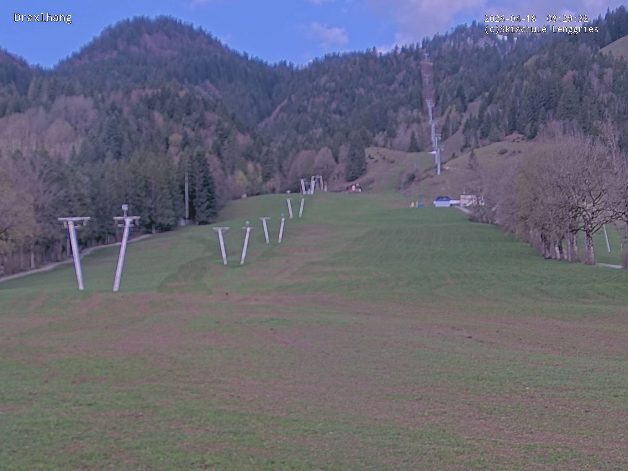 Archiv Foto Webcam Blick auf den Draxlhang