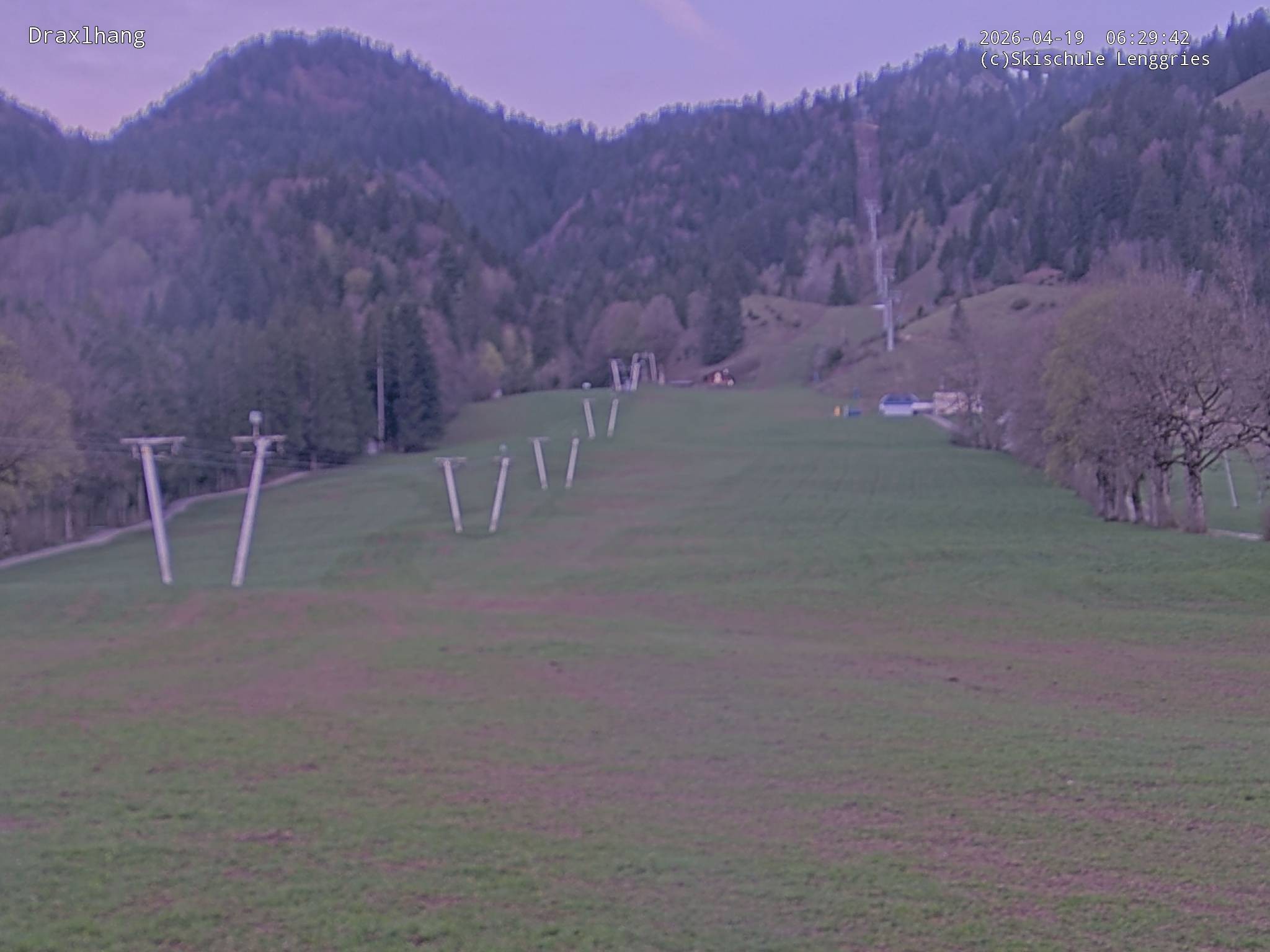 Archiv Foto Webcam Blick auf den Draxlhang