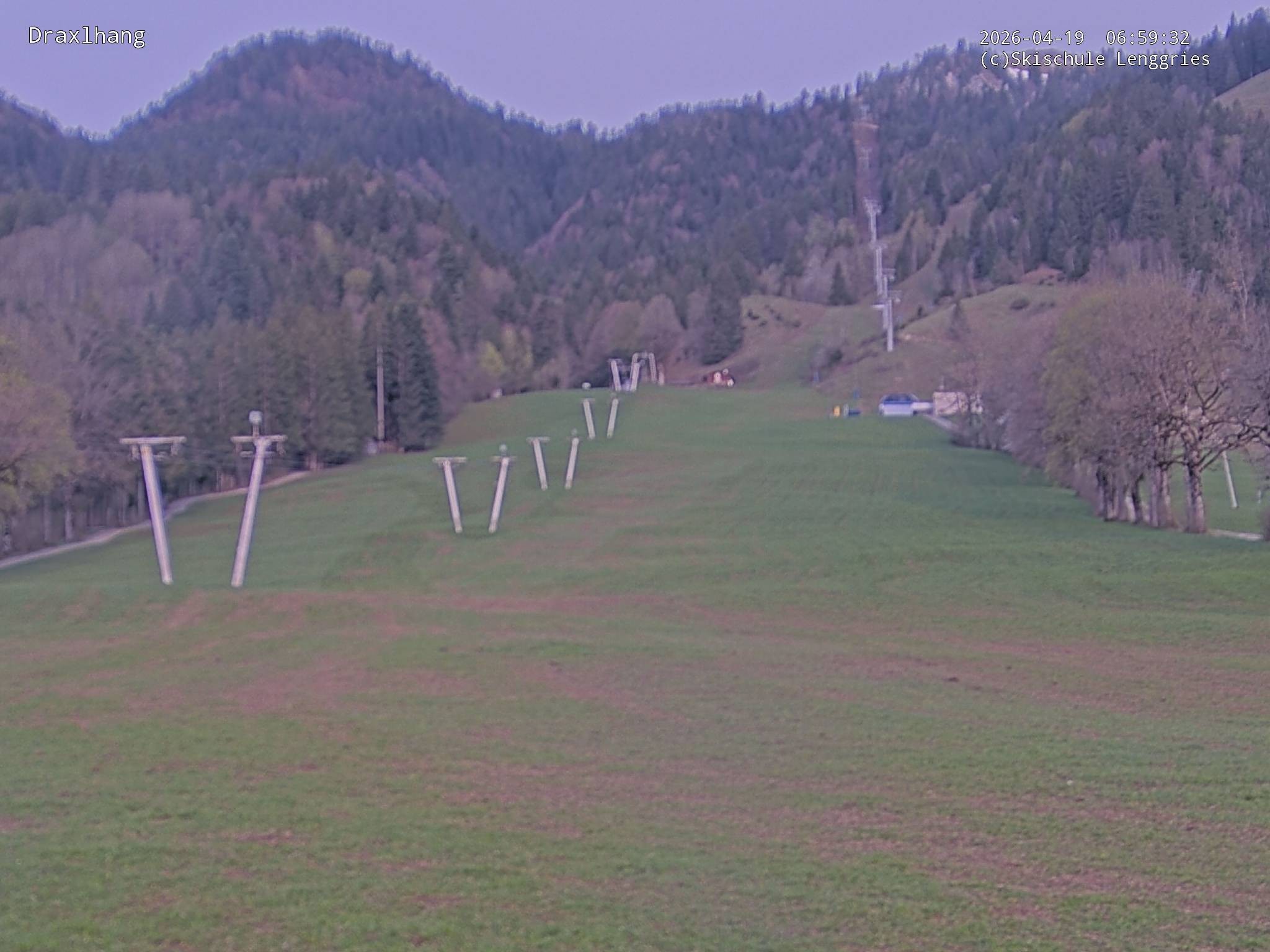 Archiv Foto Webcam Blick auf den Draxlhang