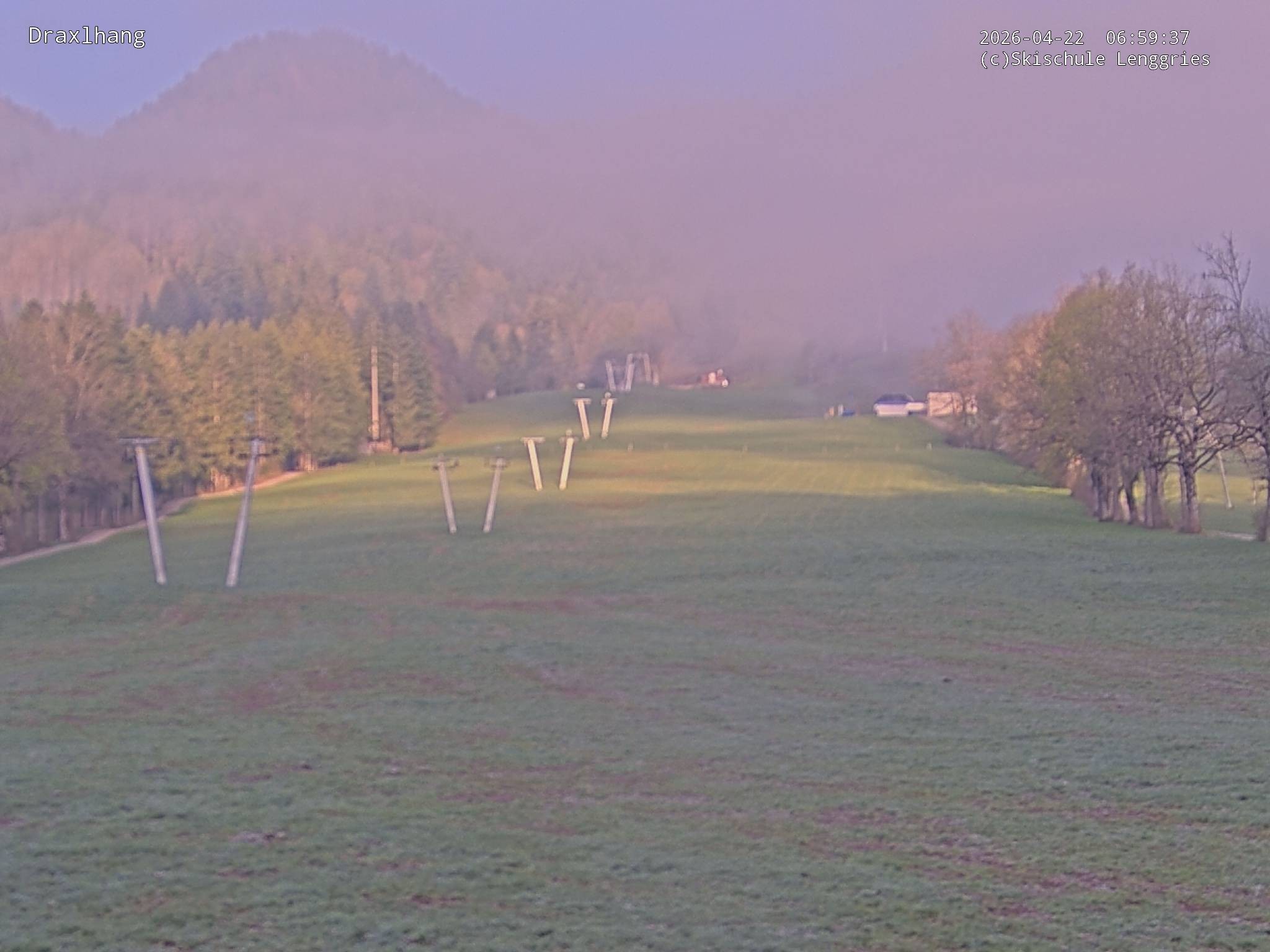 Archiv Foto Webcam Blick auf den Draxlhang