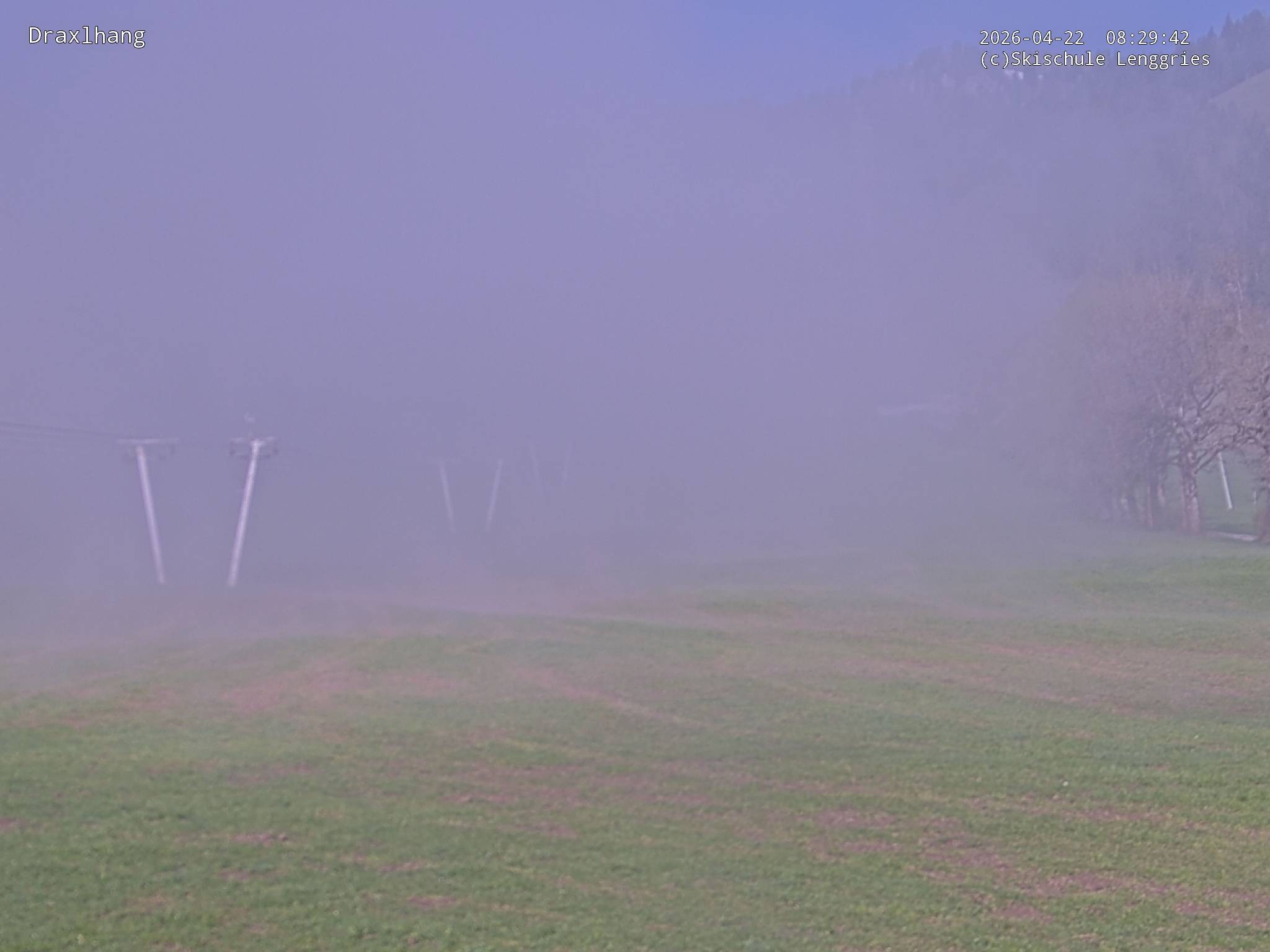 Archiv Foto Webcam Blick auf den Draxlhang