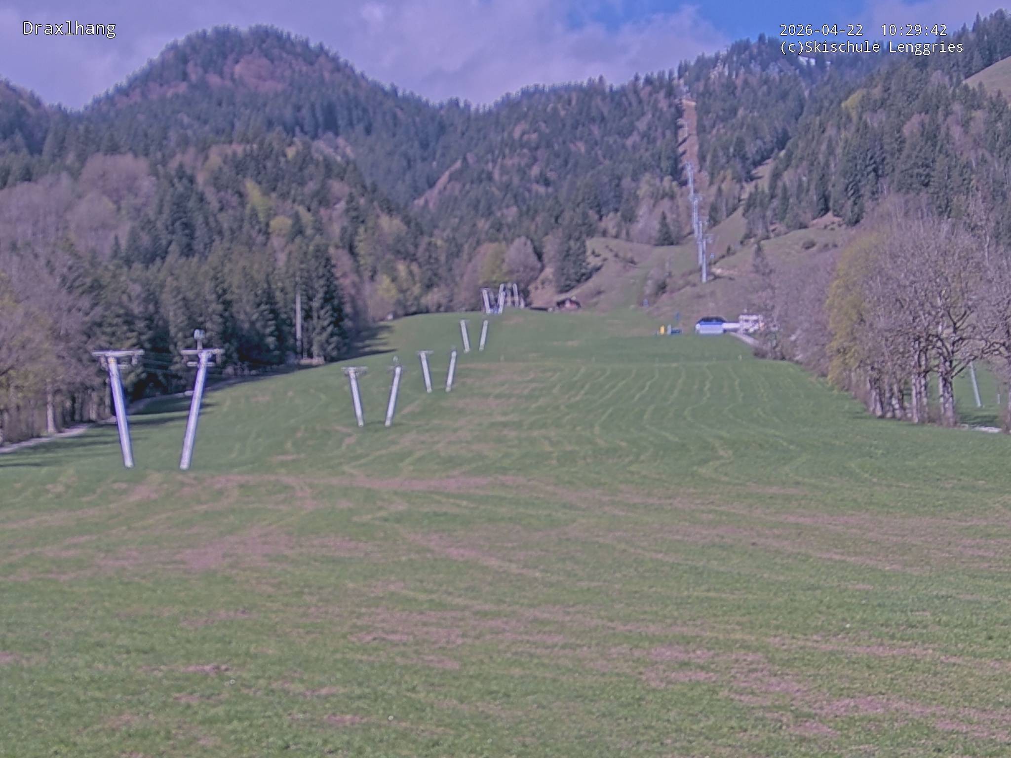 Archiv Foto Webcam Blick auf den Draxlhang