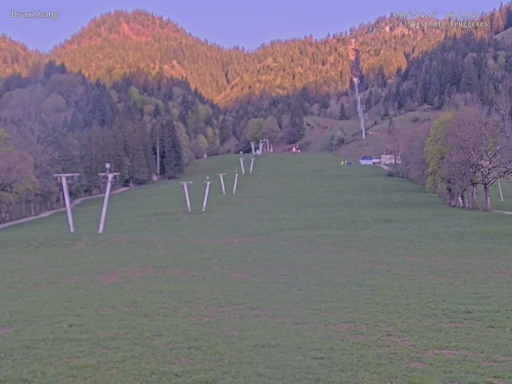 Archiv Foto Webcam Blick auf den Draxlhang