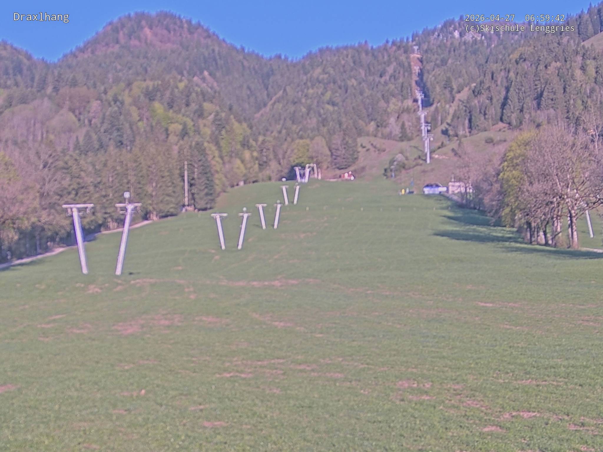 Archiv Foto Webcam Blick auf den Draxlhang