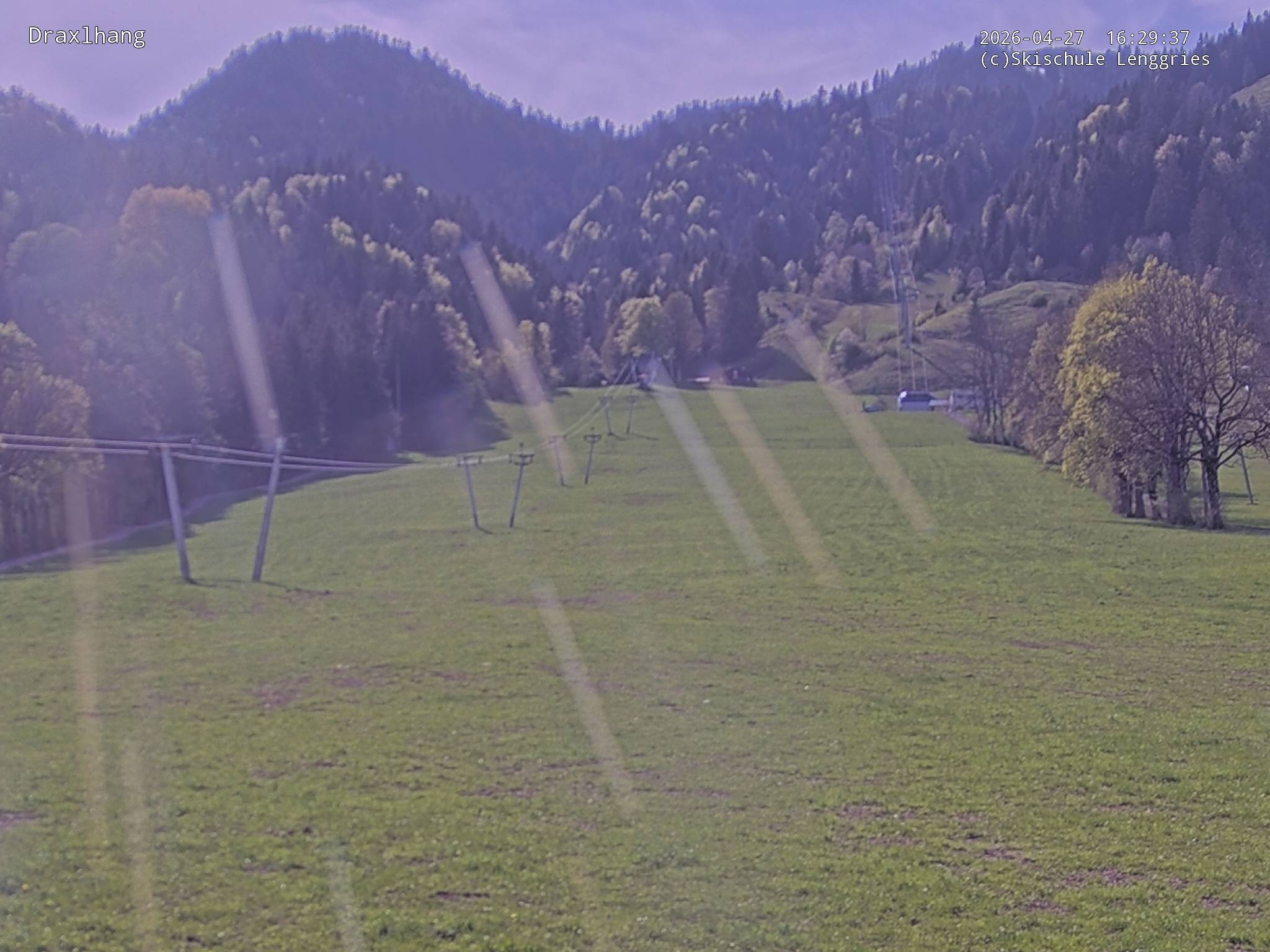 Archiv Foto Webcam Blick auf den Draxlhang