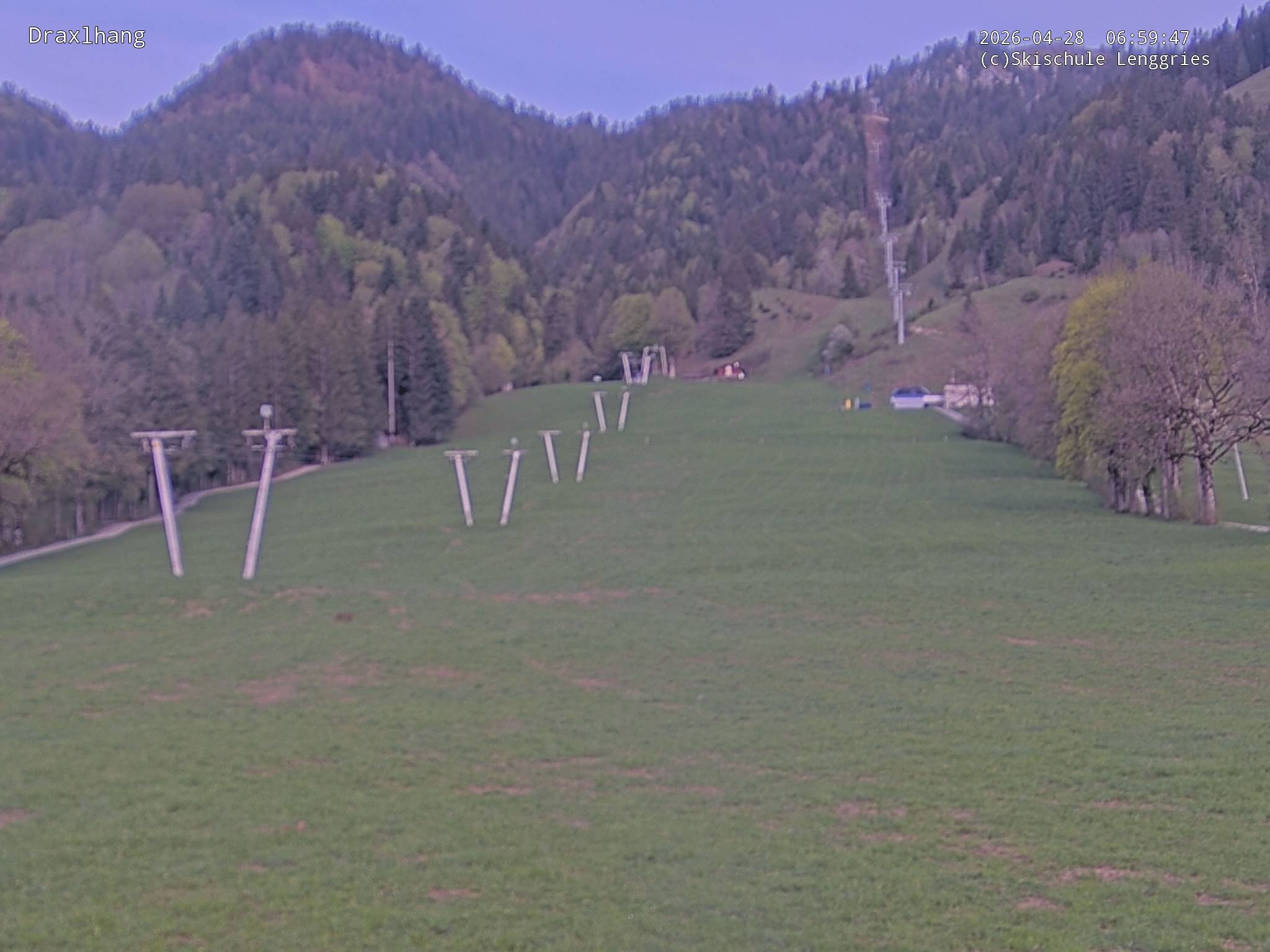 Archiv Foto Webcam Blick auf den Draxlhang