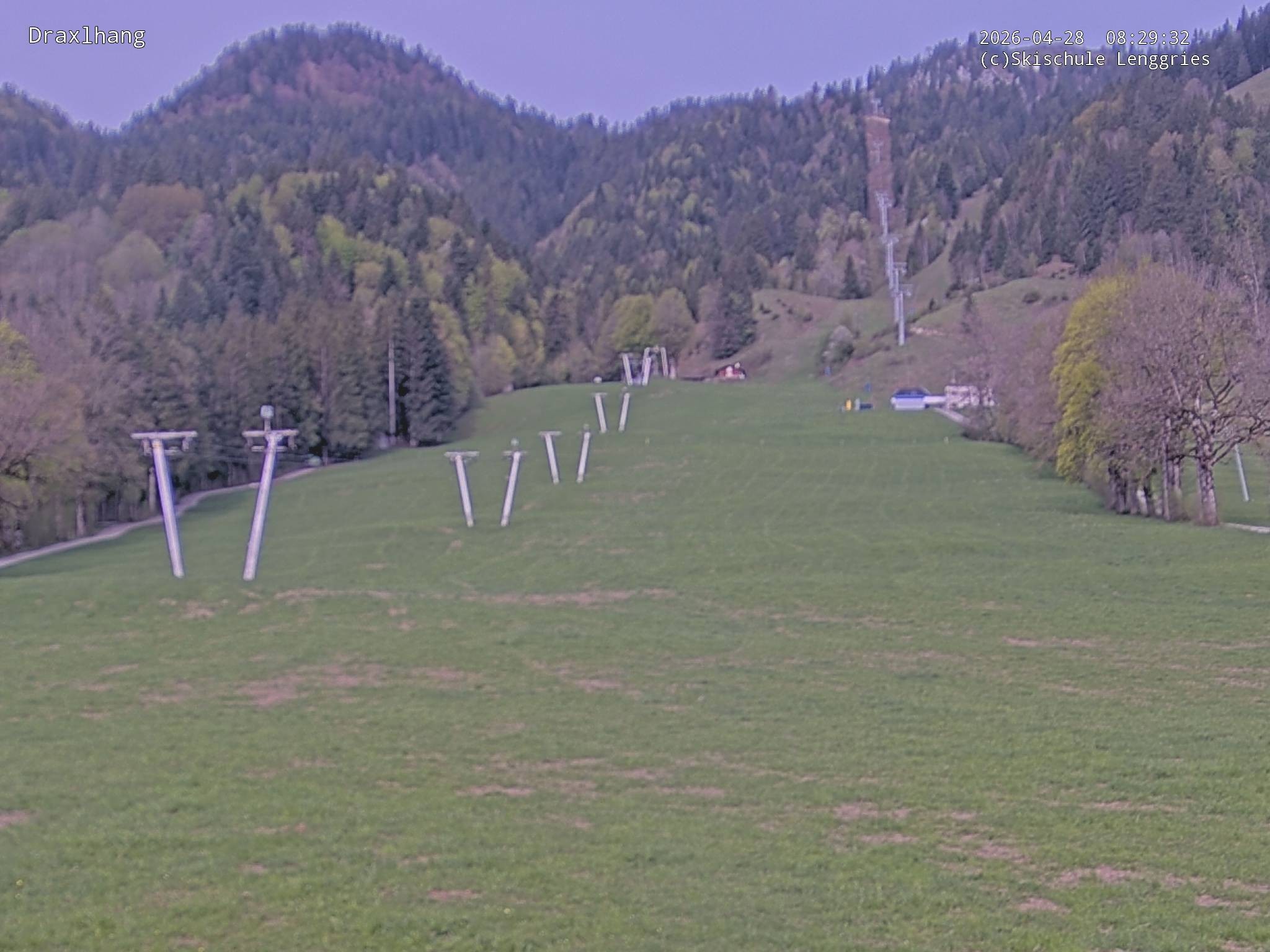 Archiv Foto Webcam Blick auf den Draxlhang