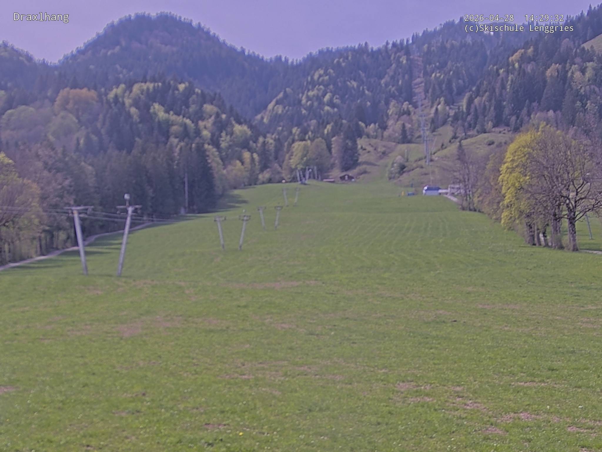 Archiv Foto Webcam Blick auf den Draxlhang