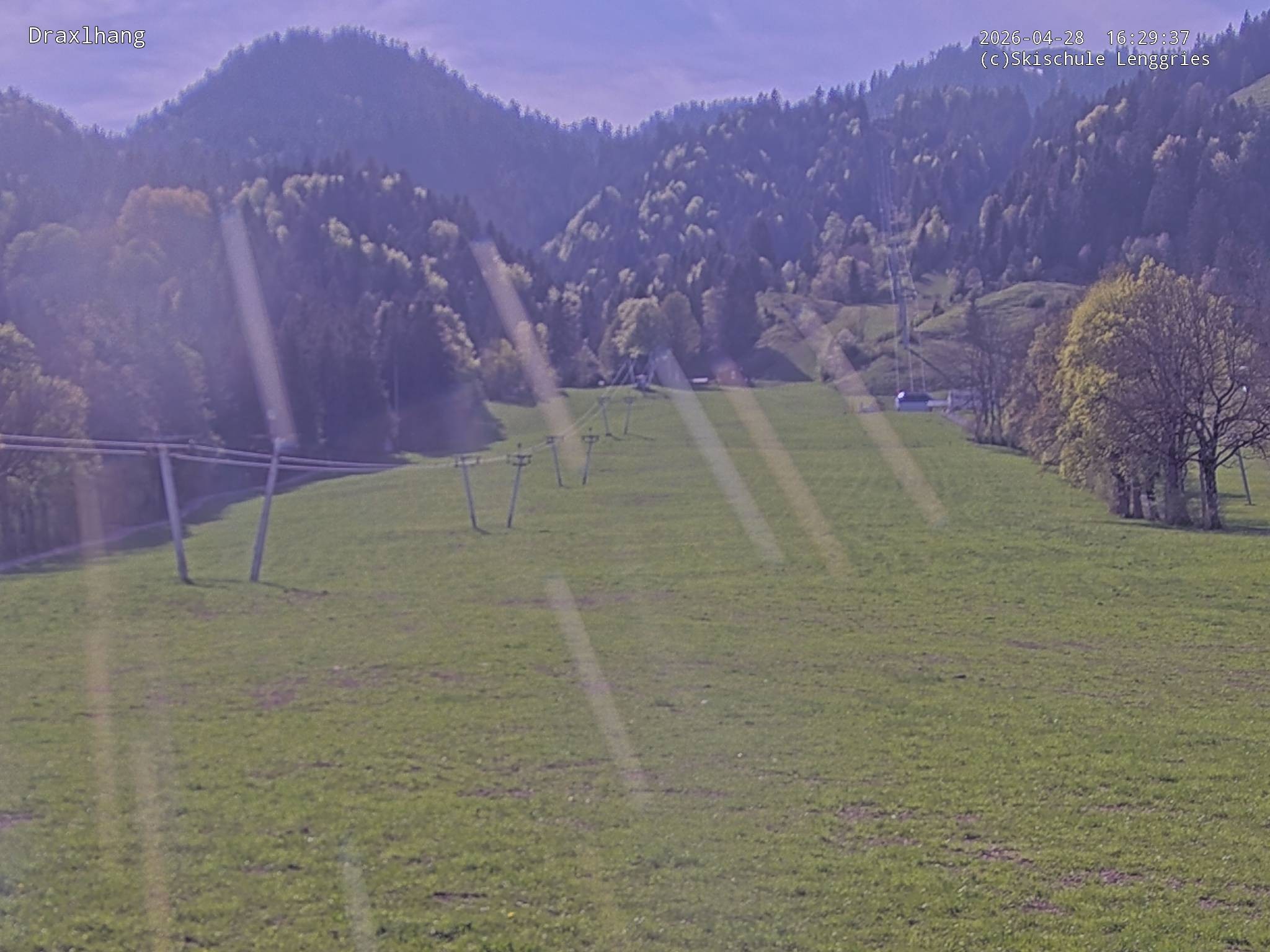 Archiv Foto Webcam Blick auf den Draxlhang