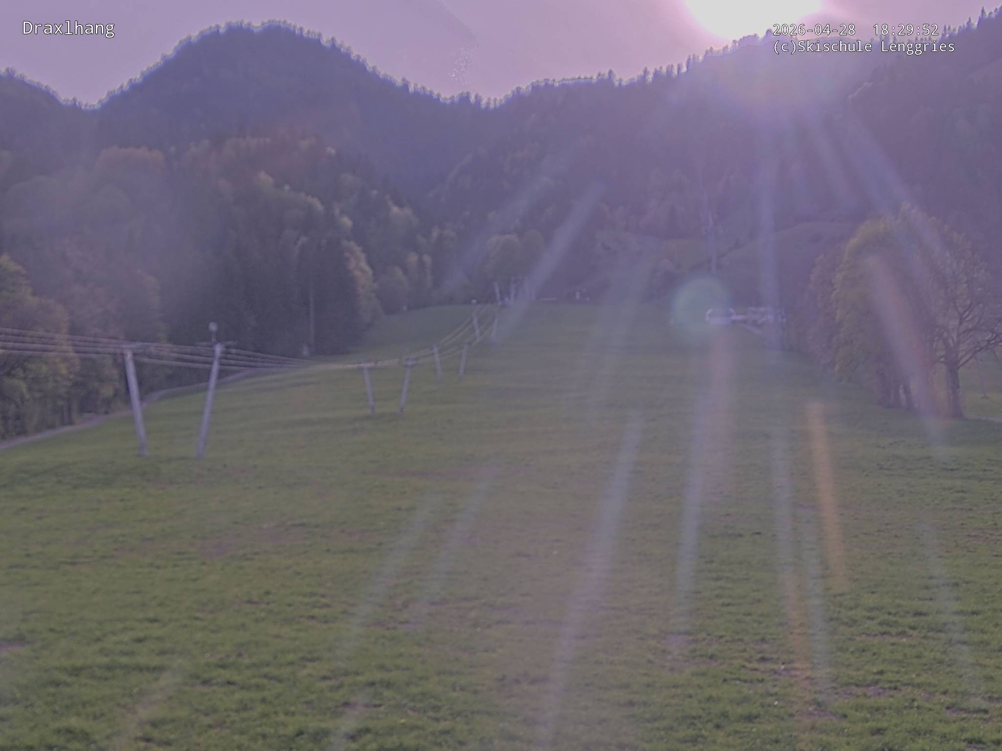 Archived image Webcam View on Draxlhang ski run