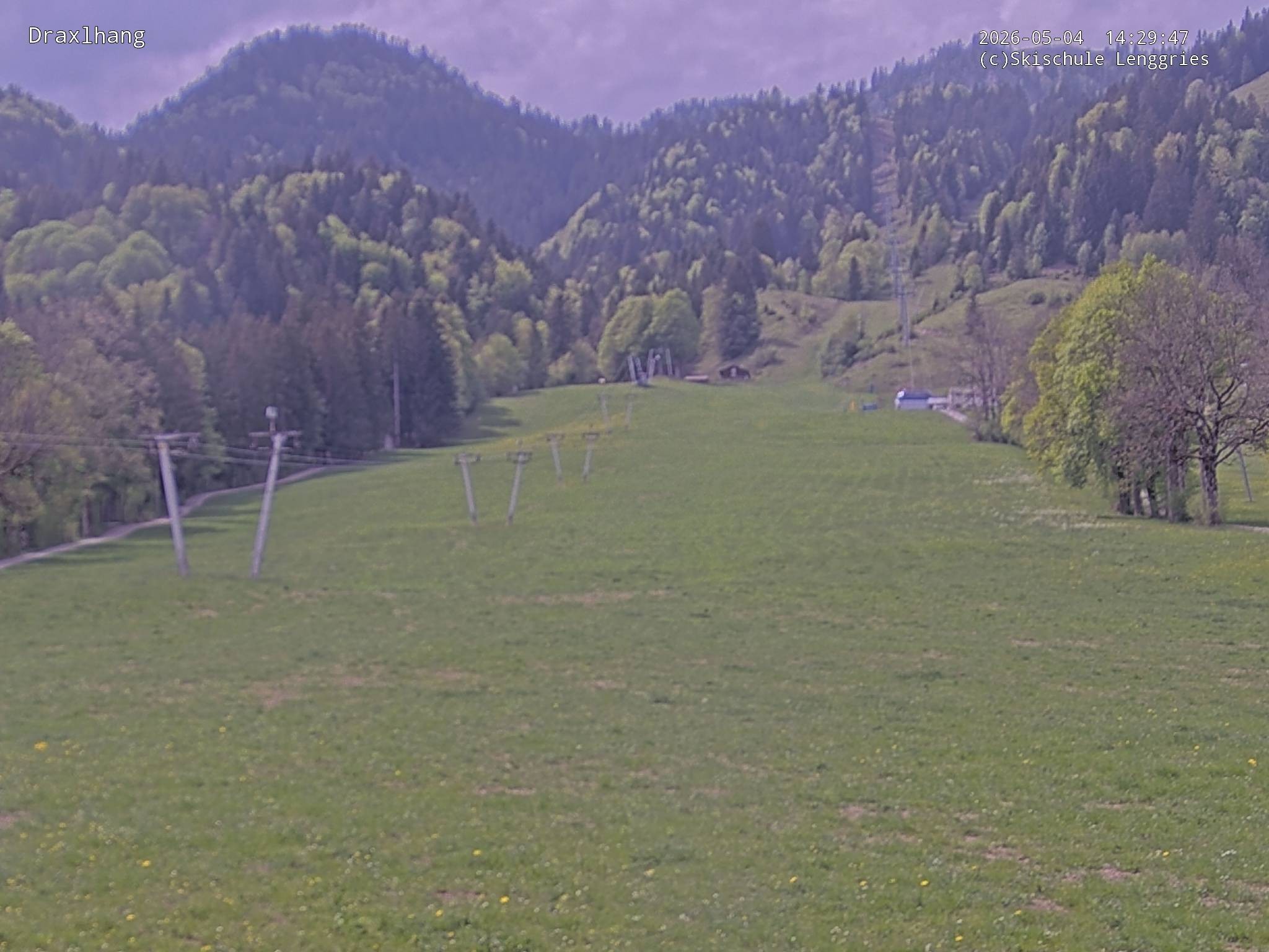 Archiv Foto Webcam Blick auf den Draxlhang