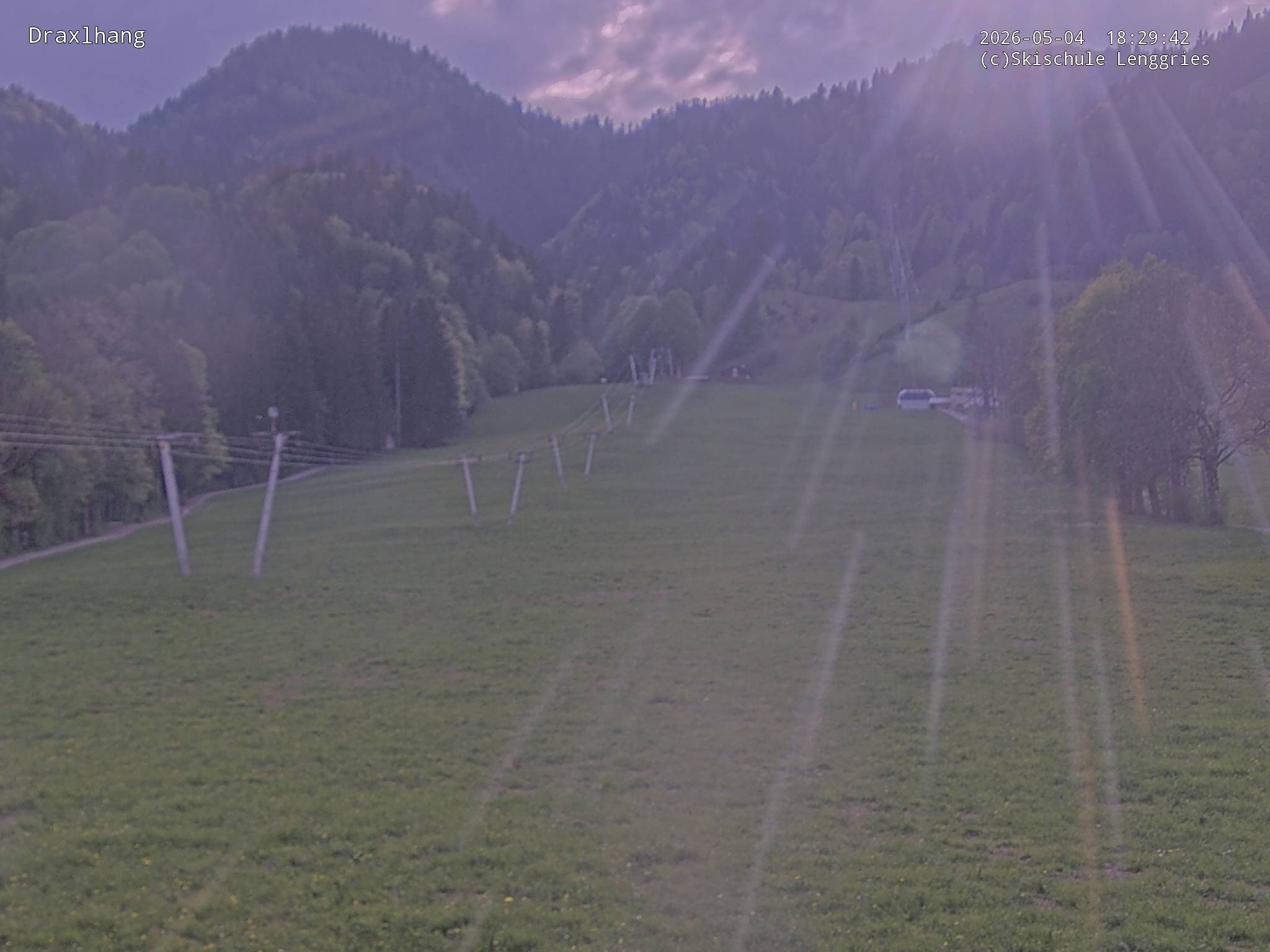 Archiv Foto Webcam Blick auf den Draxlhang