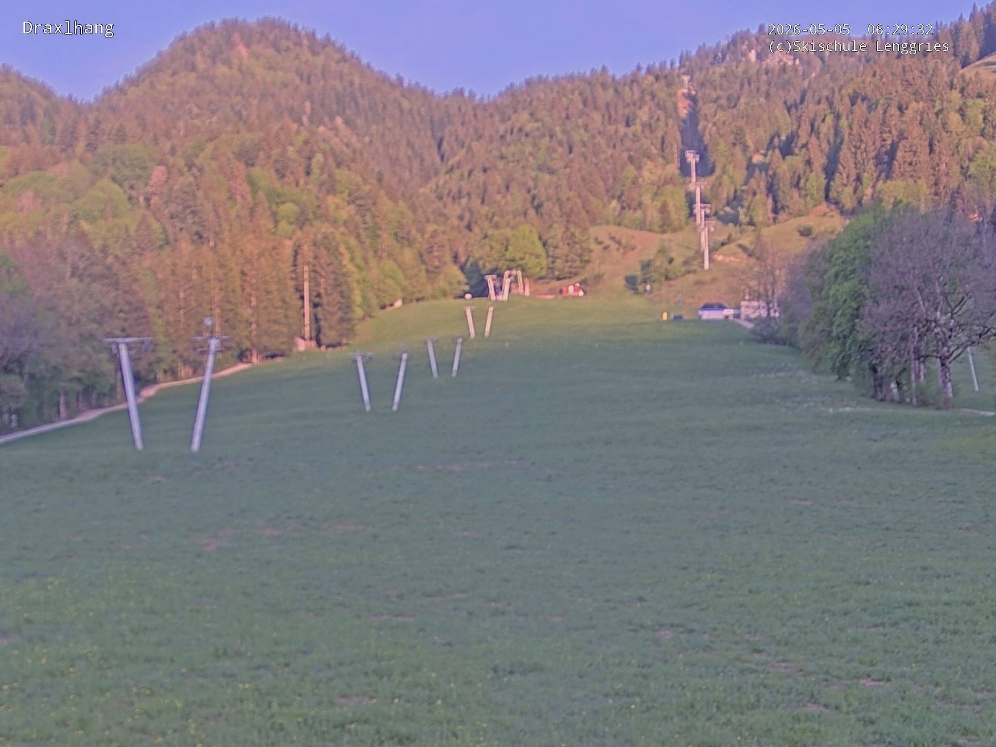 Archiv Foto Webcam Blick auf den Draxlhang