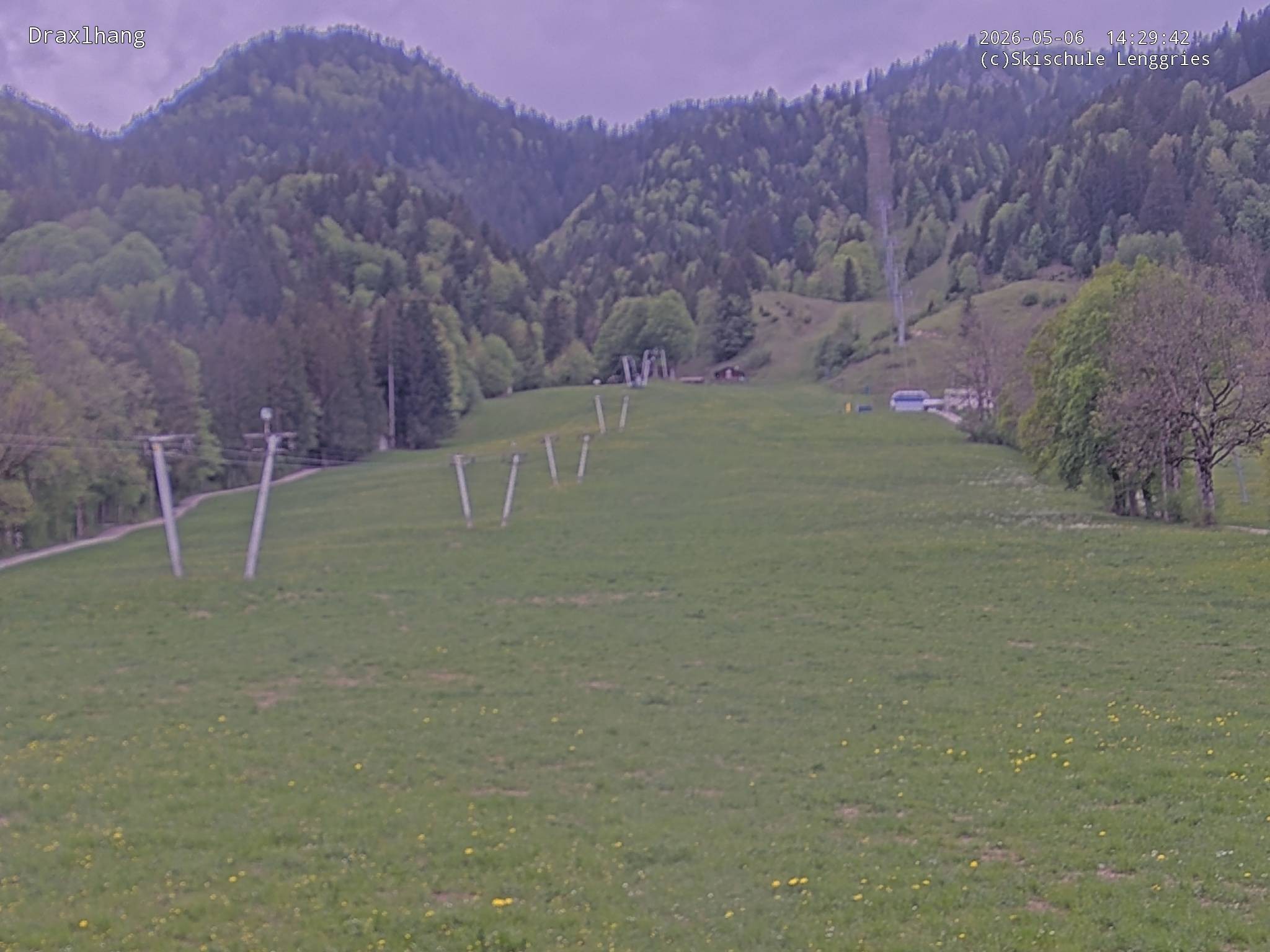 Archiv Foto Webcam Blick auf den Draxlhang