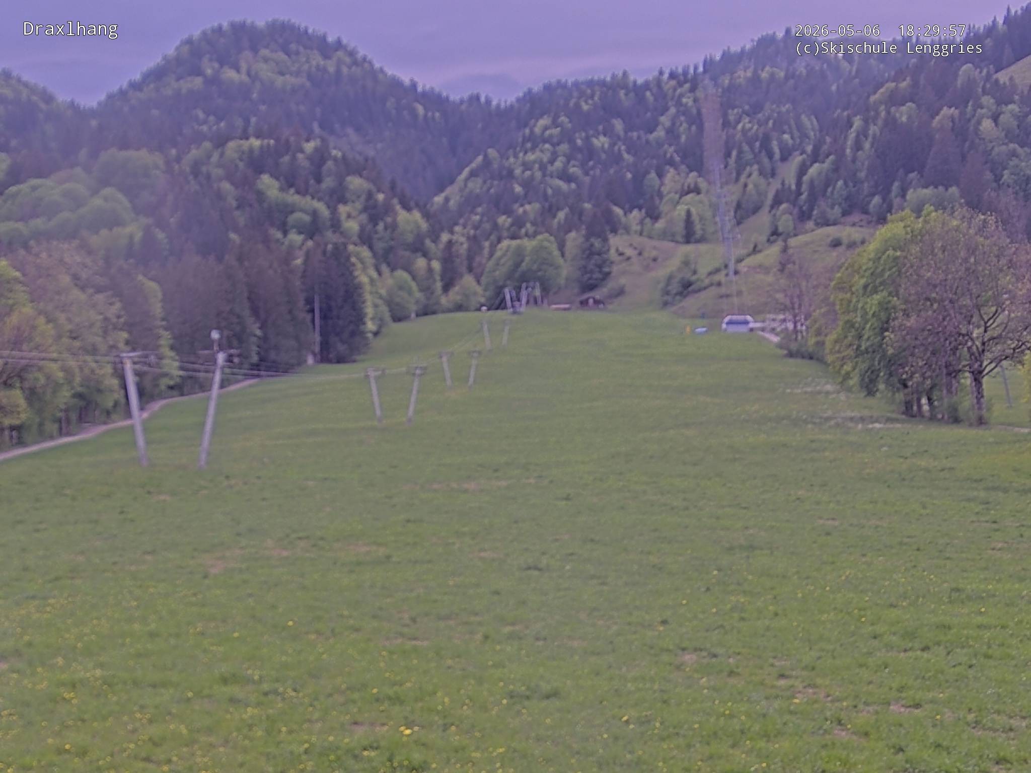 Archiv Foto Webcam Blick auf den Draxlhang