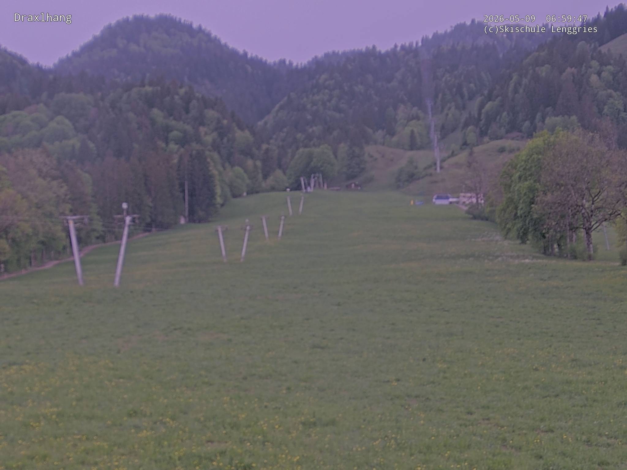 Archiv Foto Webcam Blick auf den Draxlhang