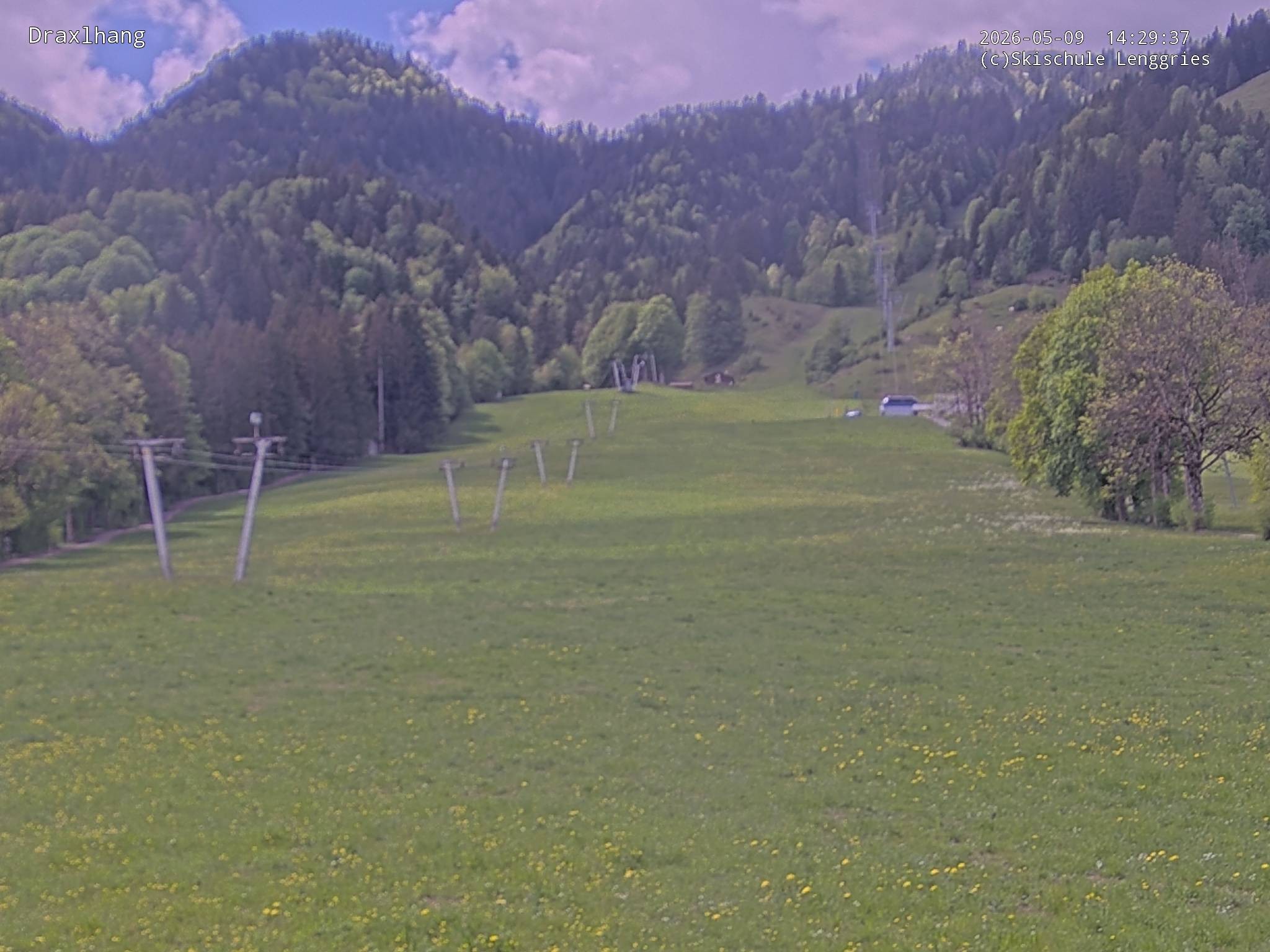 Archiv Foto Webcam Blick auf den Draxlhang
