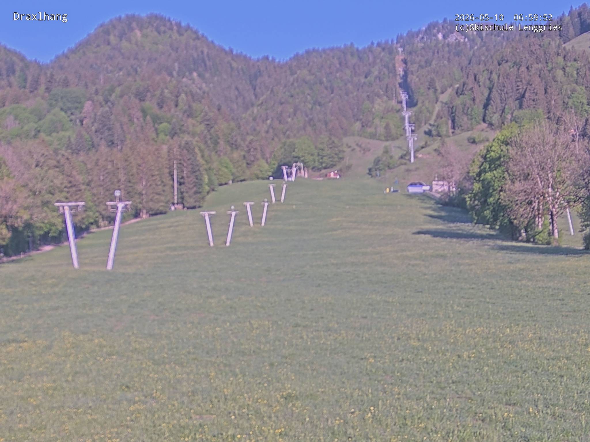 Archived image Webcam View on Draxlhang ski run
