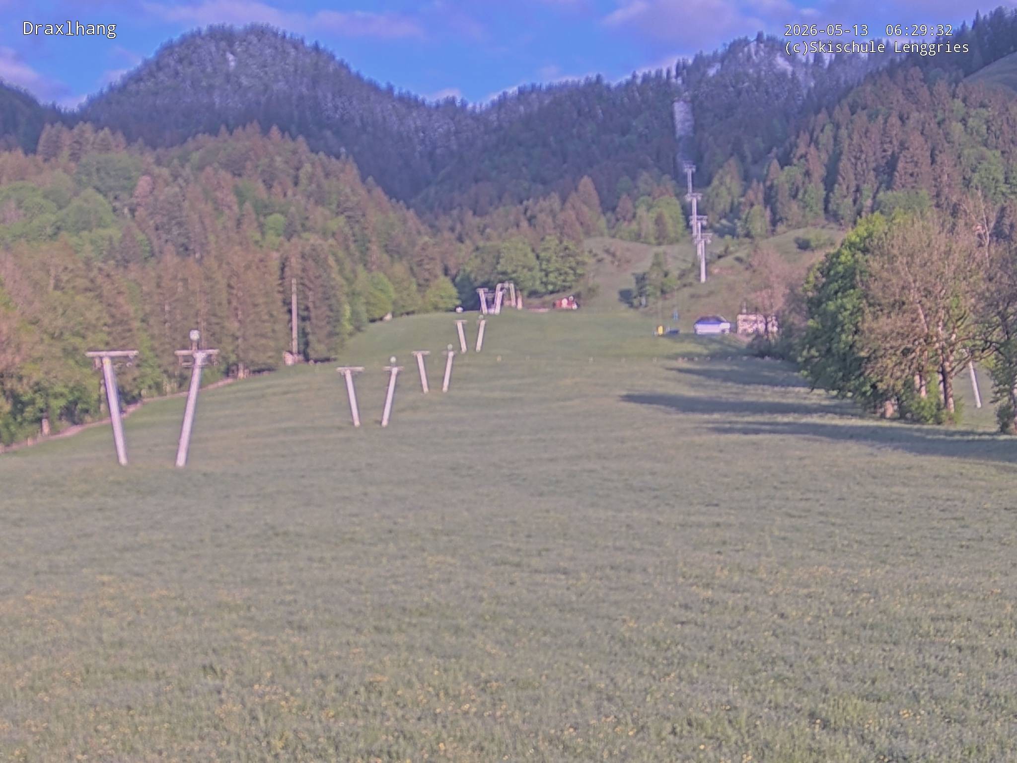 Archiv Foto Webcam Blick auf den Draxlhang