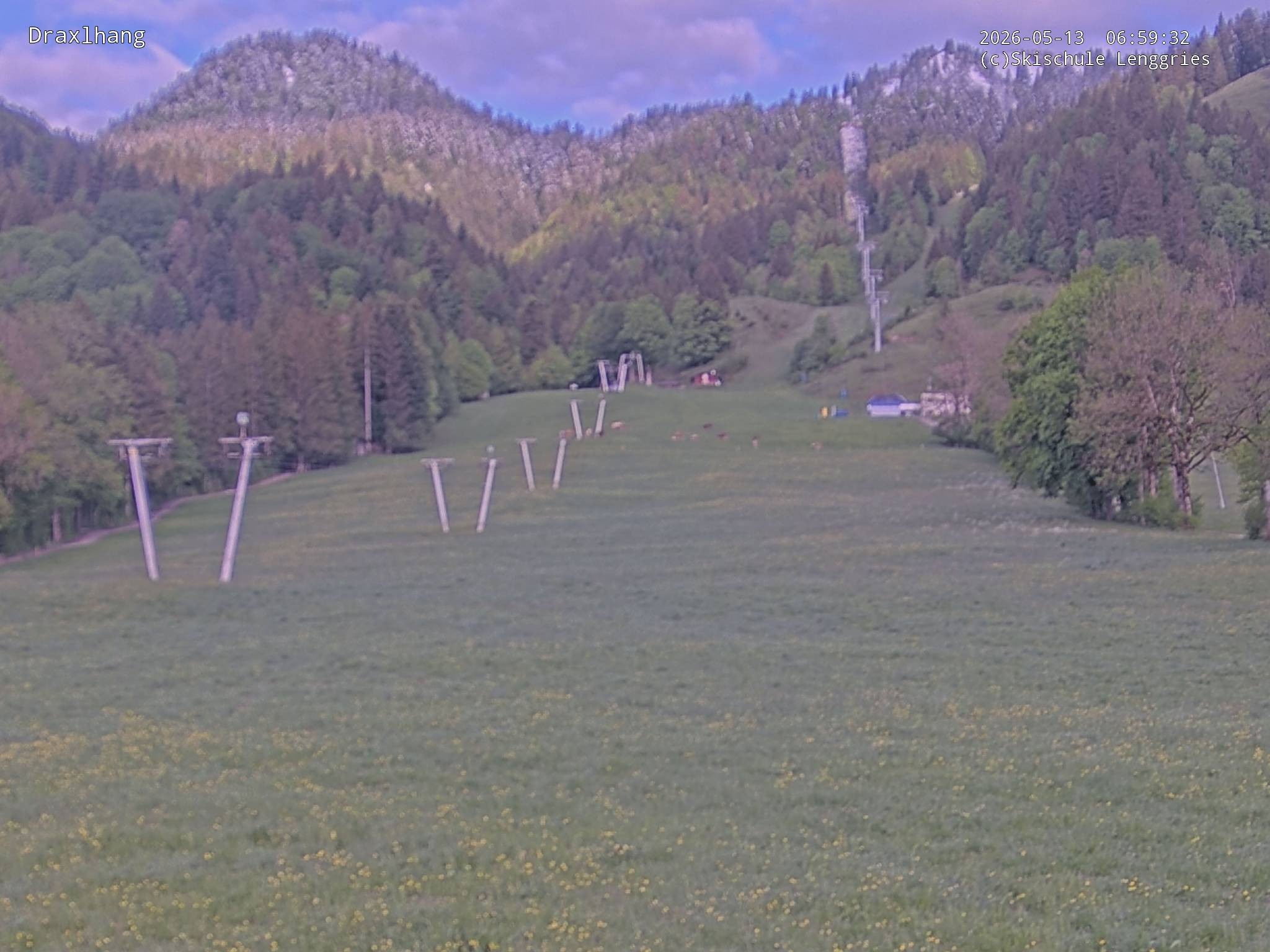 Archiv Foto Webcam Blick auf den Draxlhang