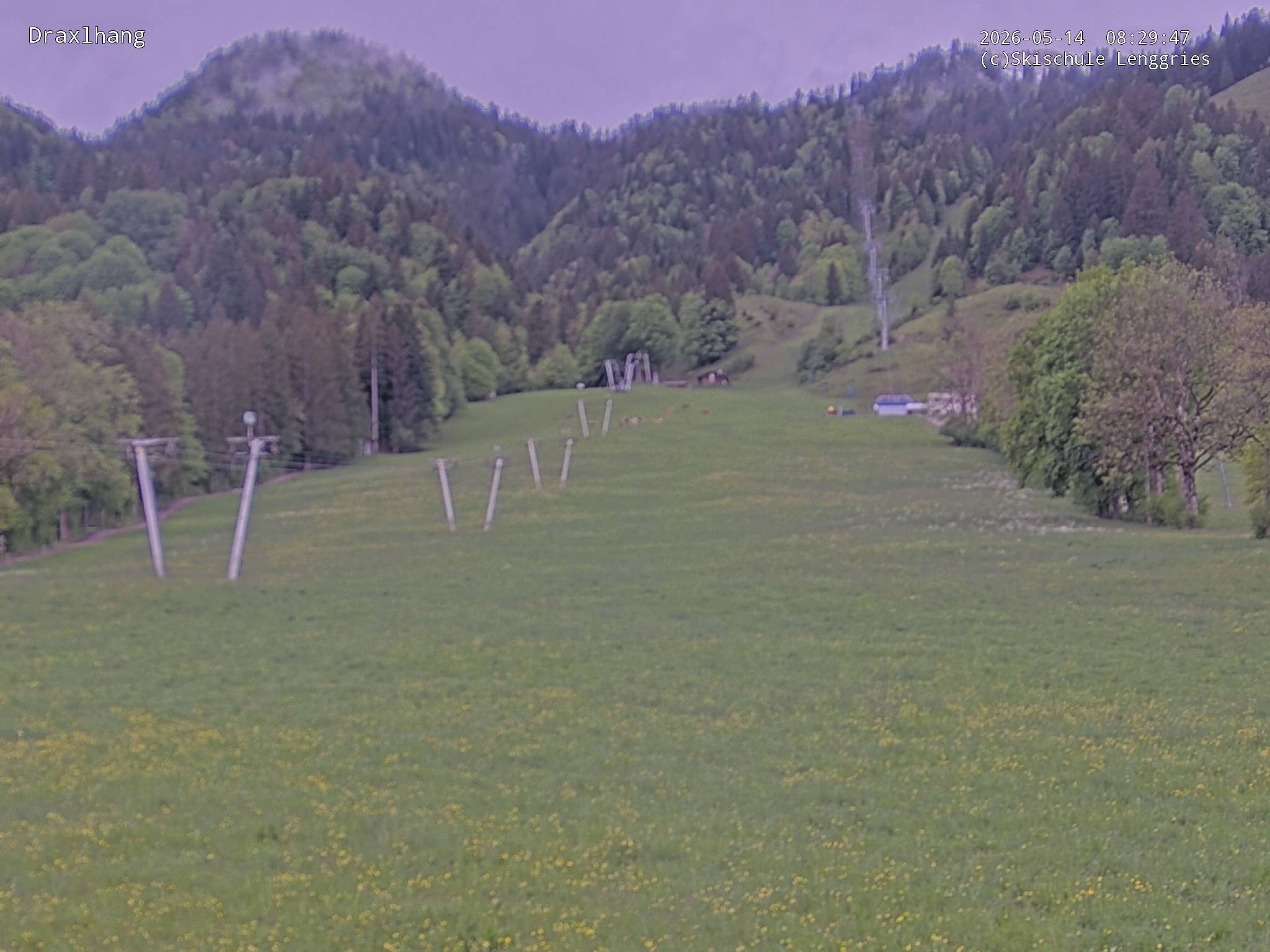 Archiv Foto Webcam Blick auf den Draxlhang