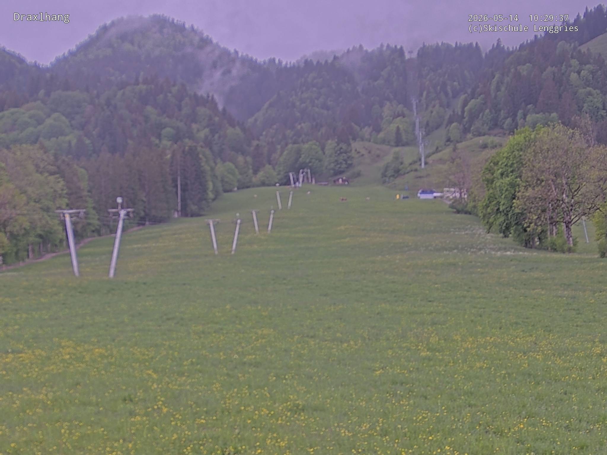 Archiv Foto Webcam Blick auf den Draxlhang