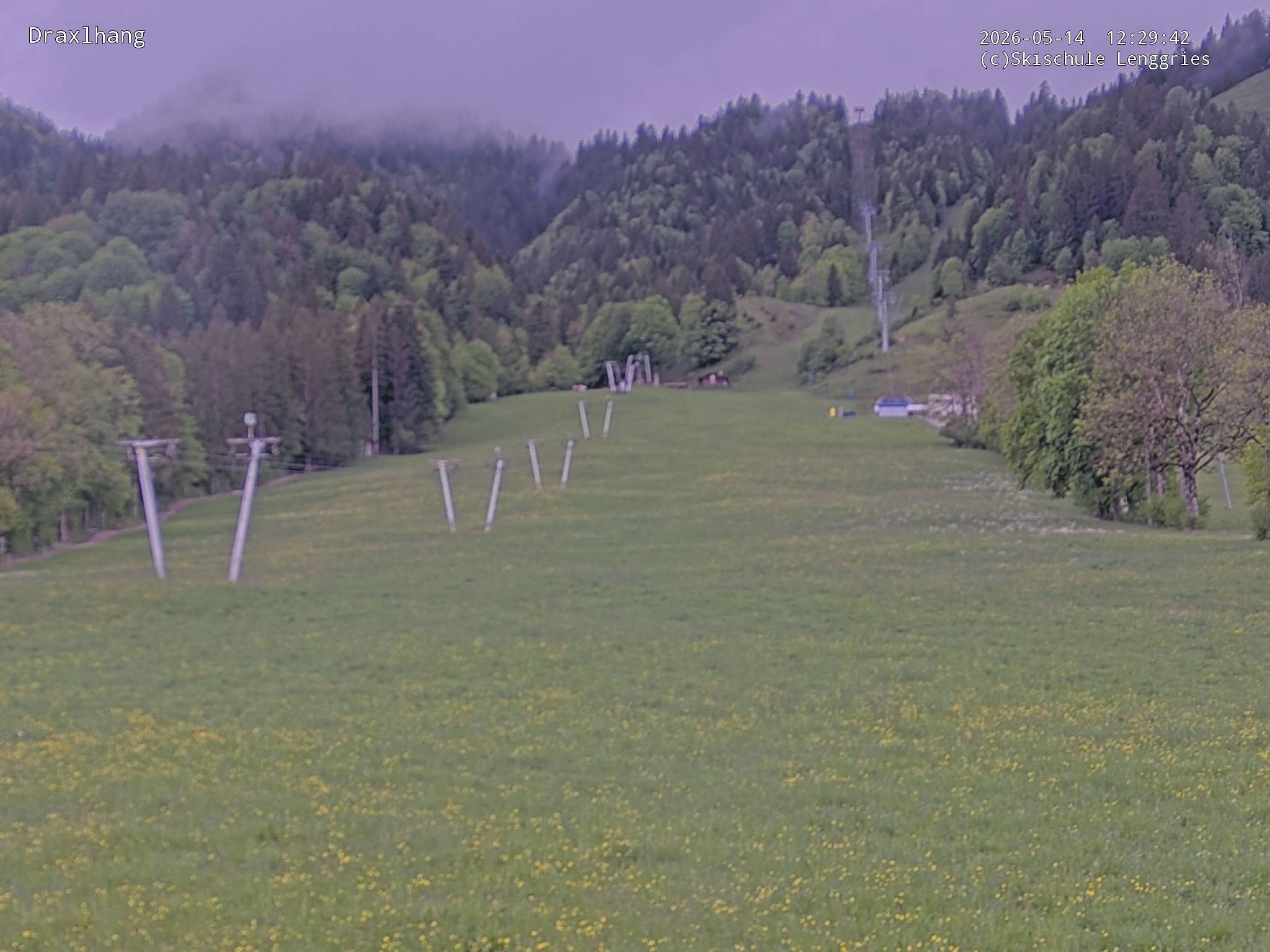 Archiv Foto Webcam Blick auf den Draxlhang