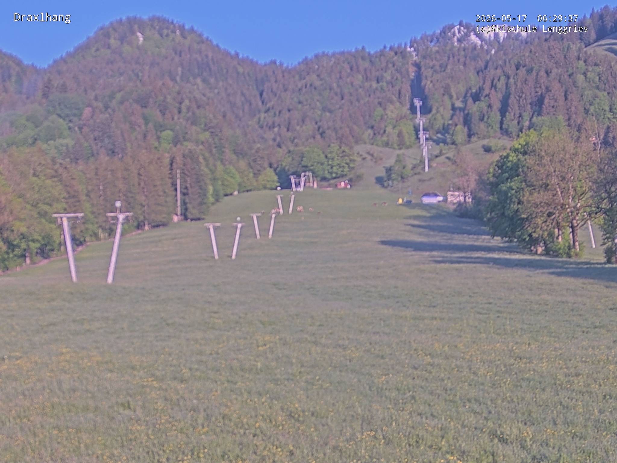 Archiv Foto Webcam Blick auf den Draxlhang