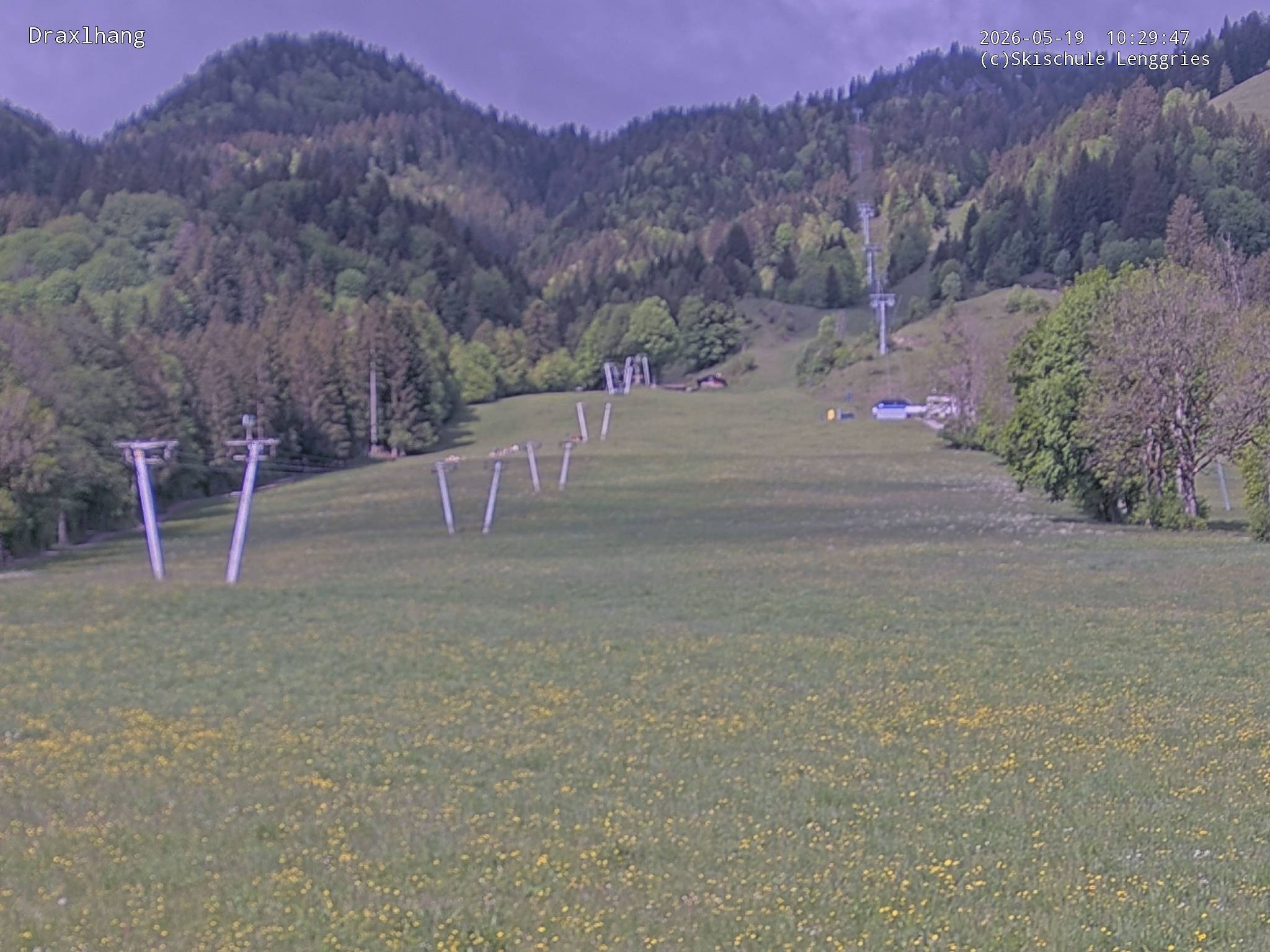 Archived image Webcam View on Draxlhang ski run