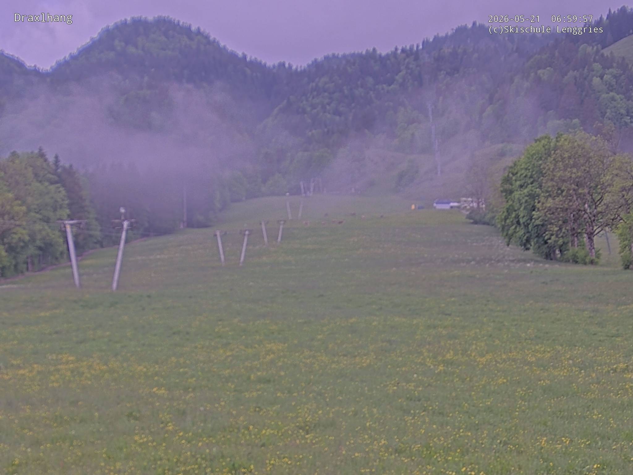 Archived image Webcam View on Draxlhang ski run