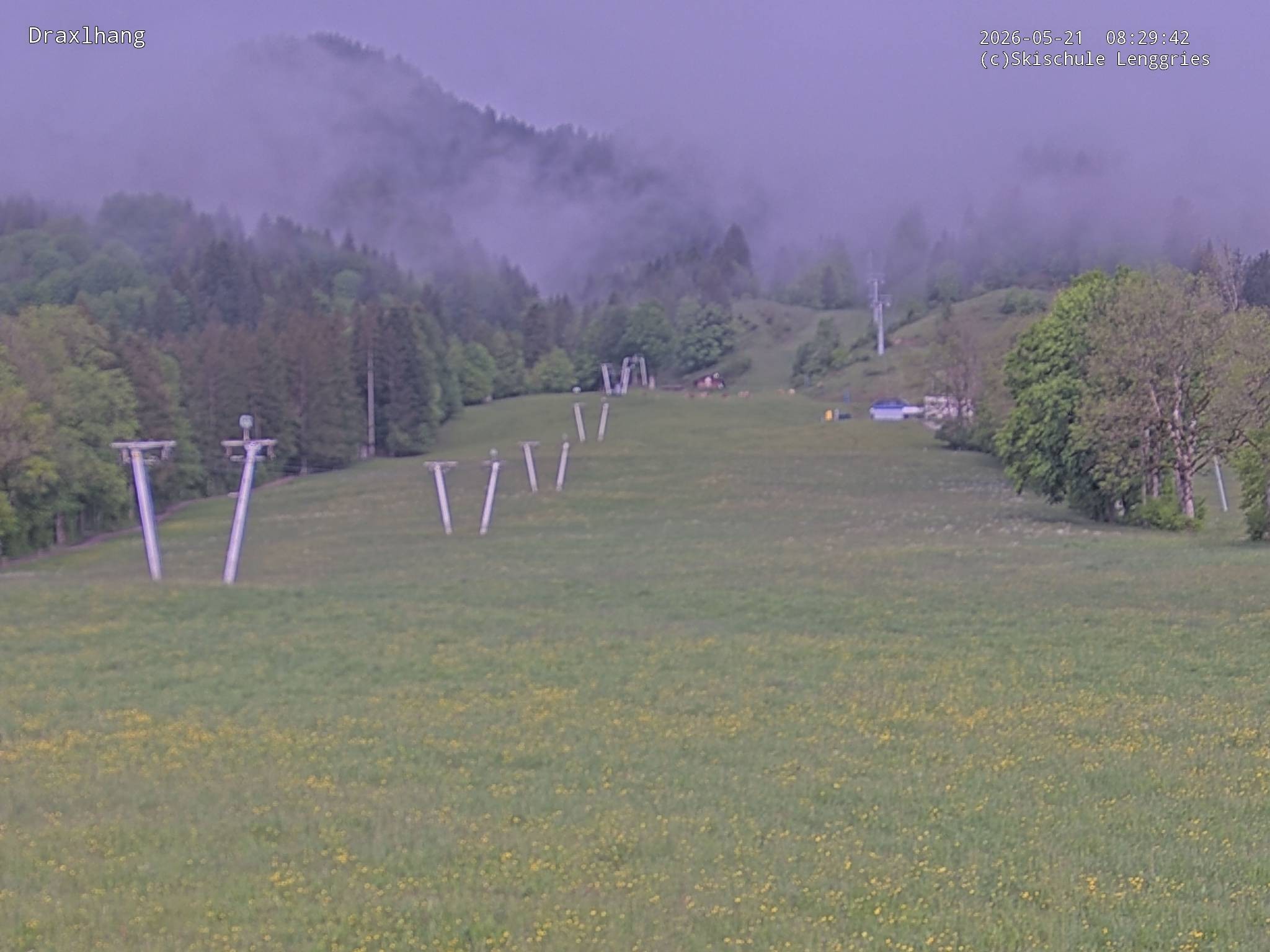 Archived image Webcam View on Draxlhang ski run