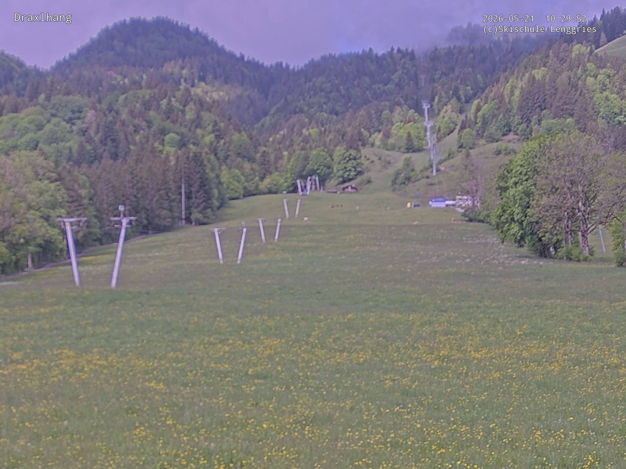 Archived image Webcam View on Draxlhang ski run