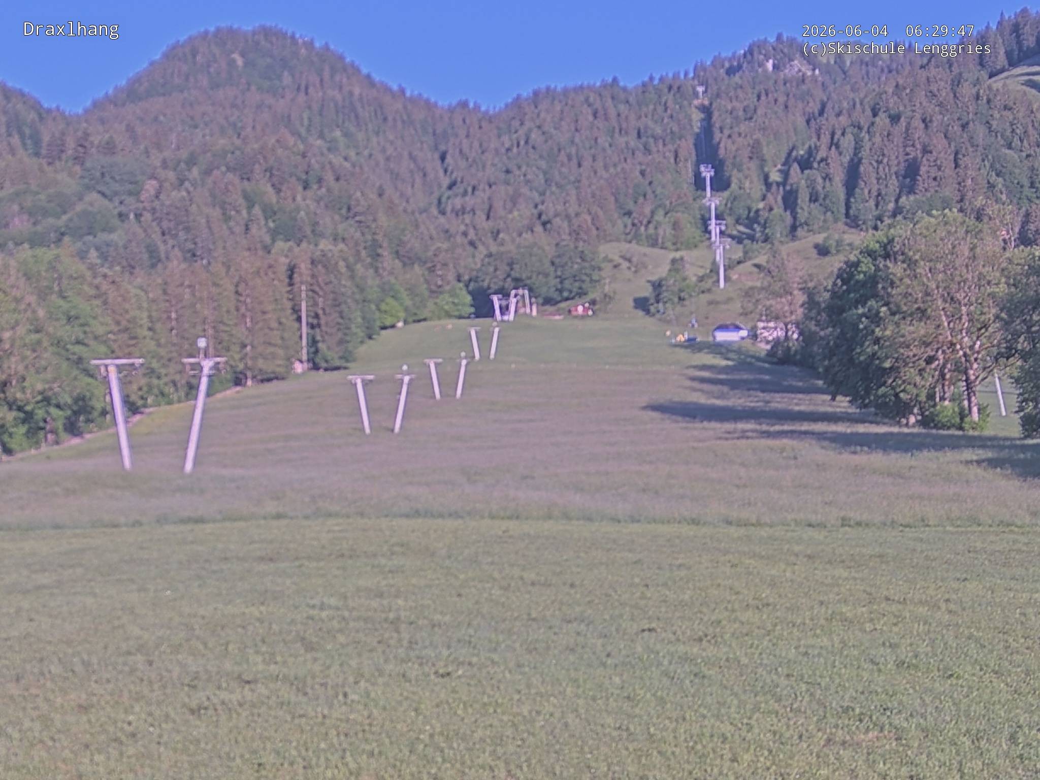 Archiv Foto Webcam Blick auf den Draxlhang