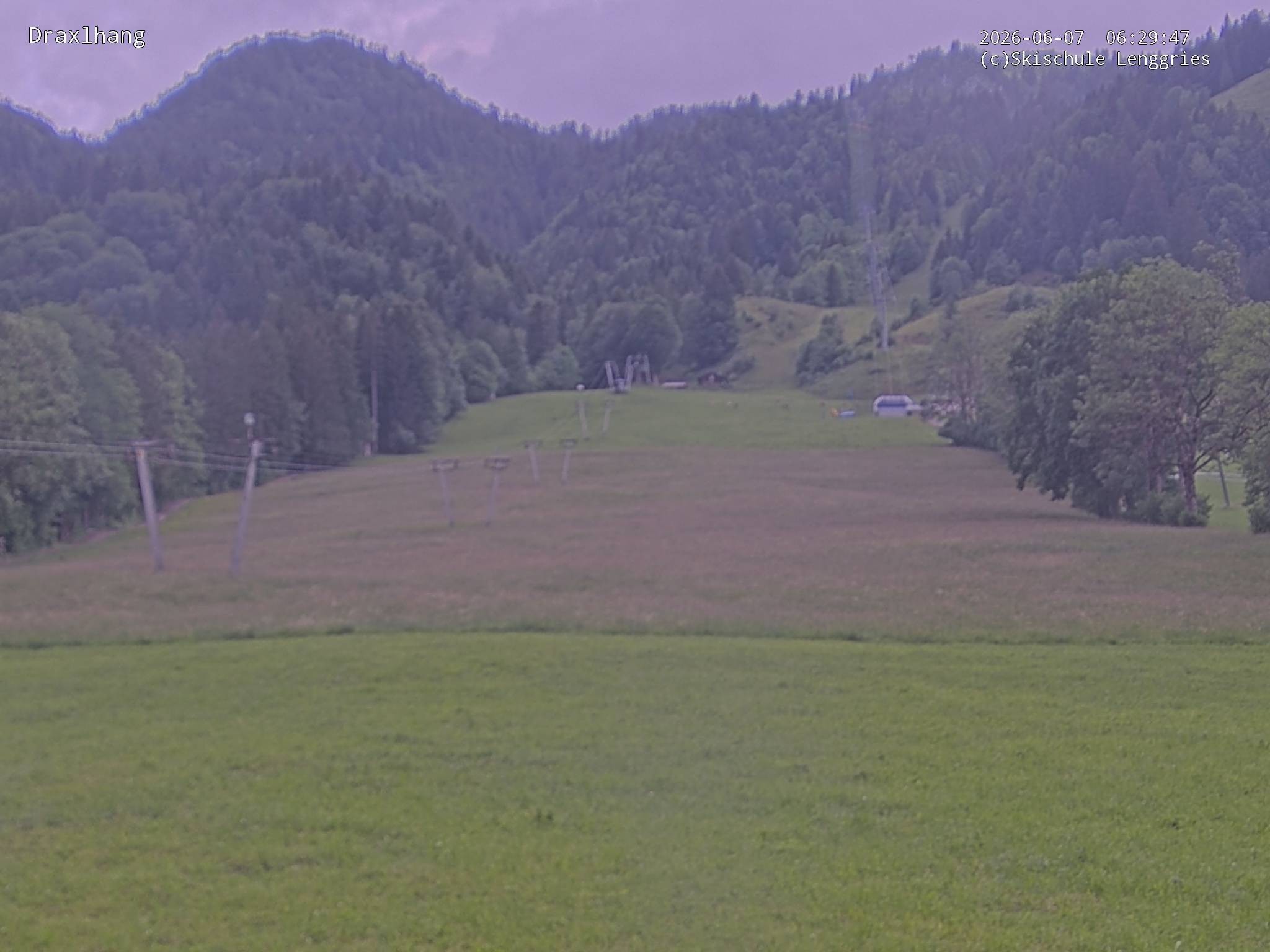Archiv Foto Webcam Blick auf den Draxlhang
