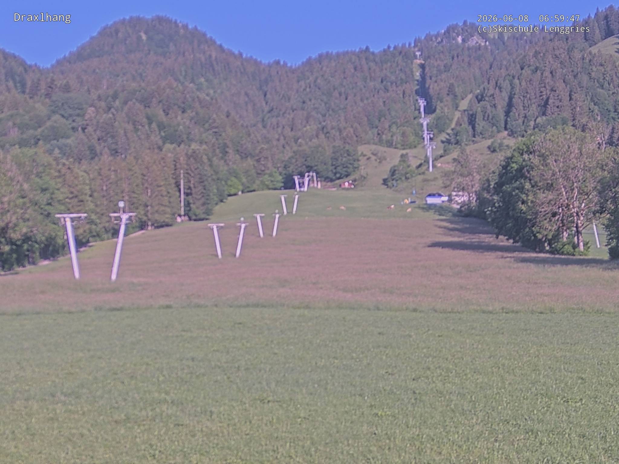 Archiv Foto Webcam Blick auf den Draxlhang