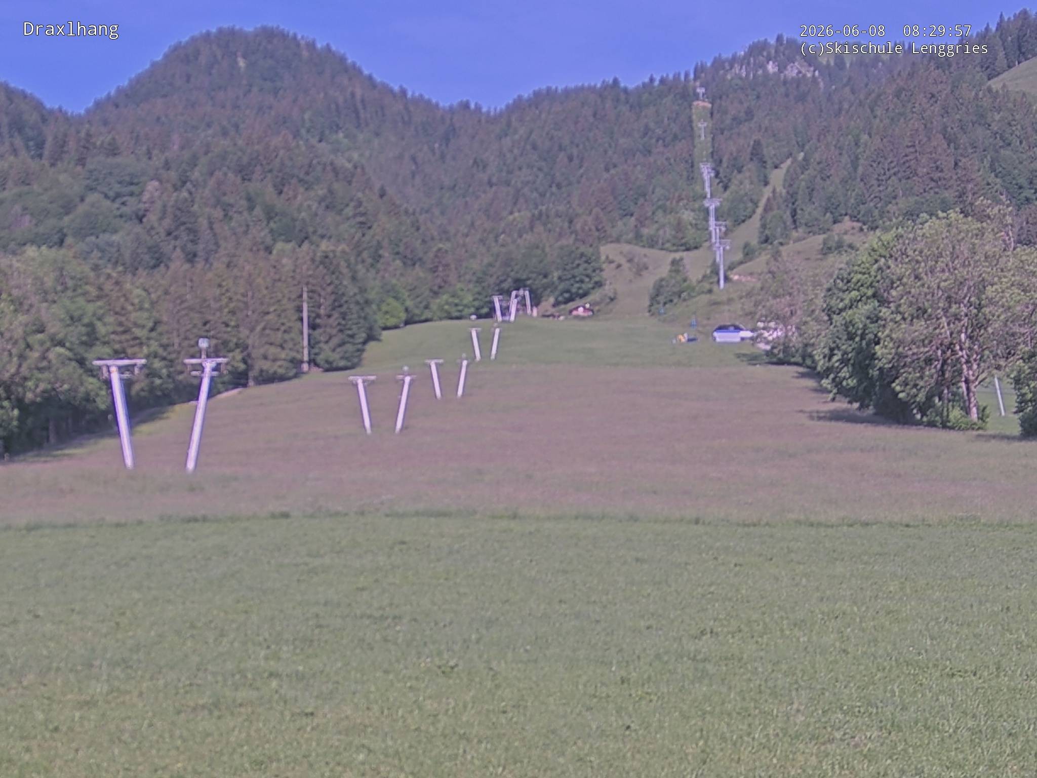 Archiv Foto Webcam Blick auf den Draxlhang