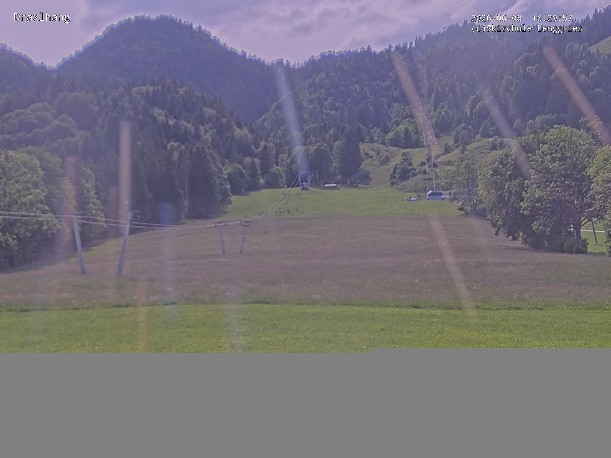 Archiv Foto Webcam Blick auf den Draxlhang